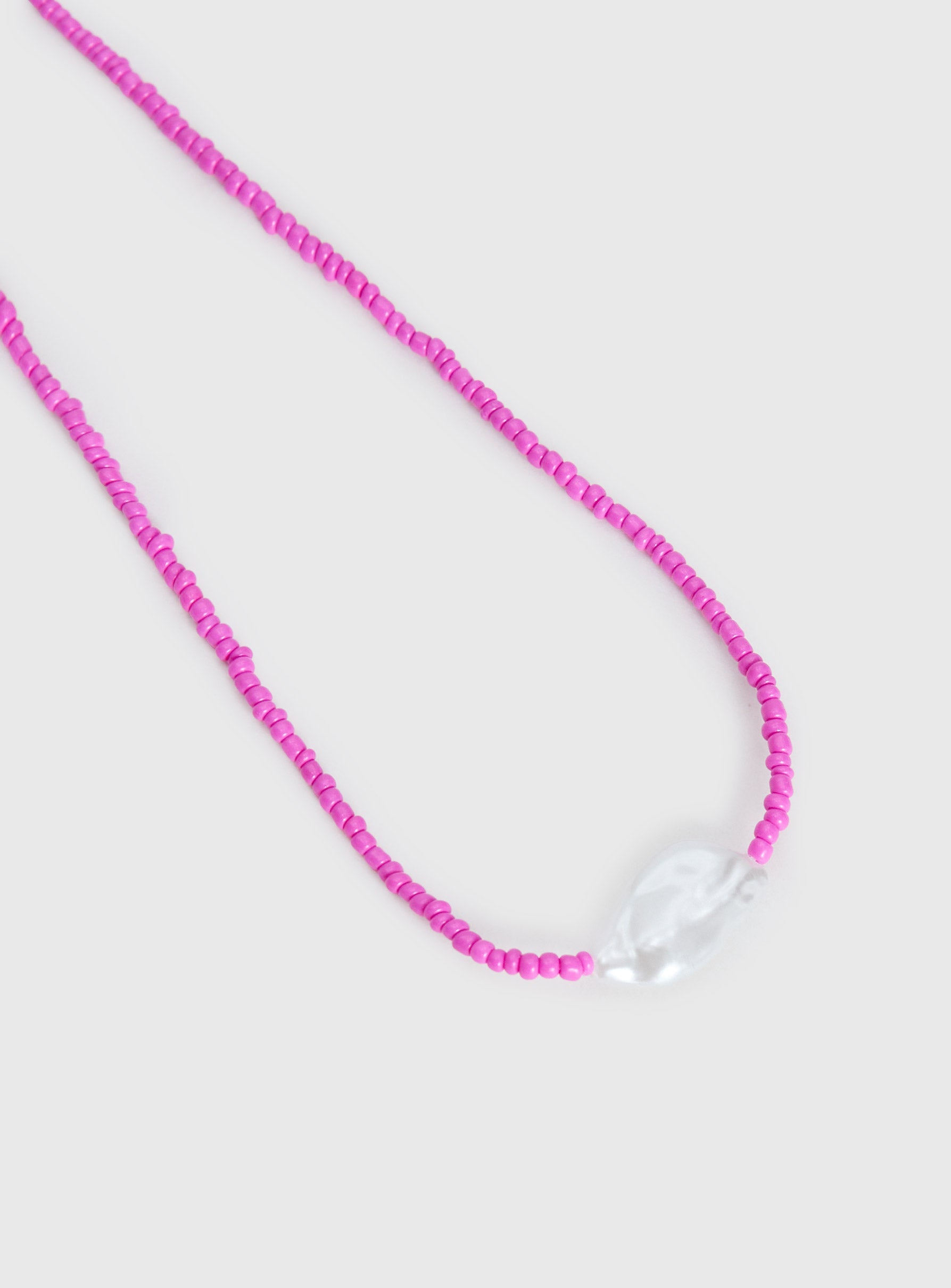 Aruba Pearl Pendant Necklace Pink women's necklace by Ellevoria
