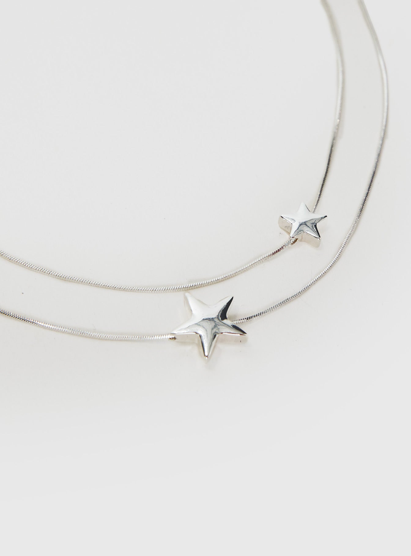 Rooney Necklace Silver women's necklace by Ellevoria