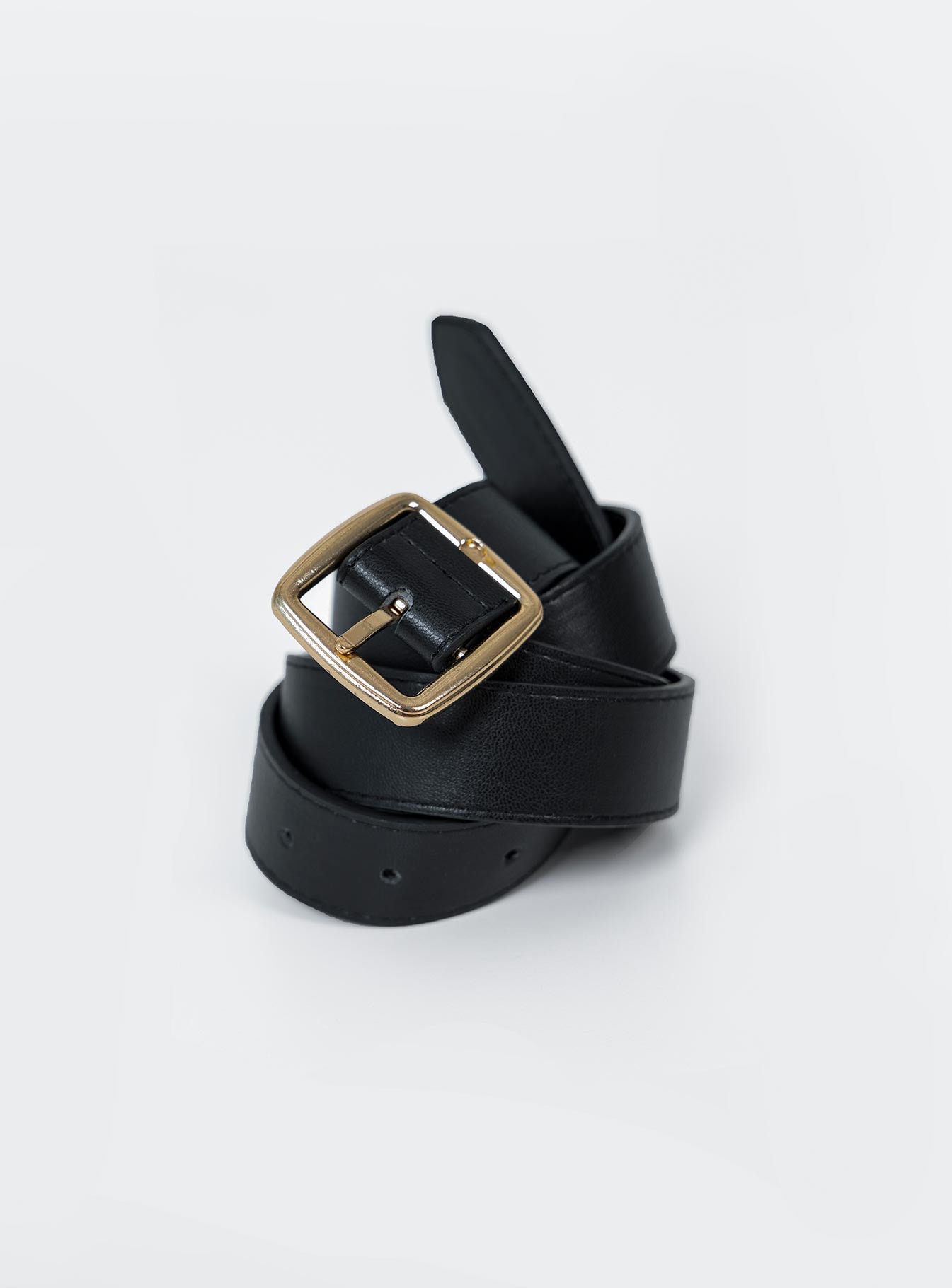 Chapman Belt Black / Gold women's belt by Ellevoria