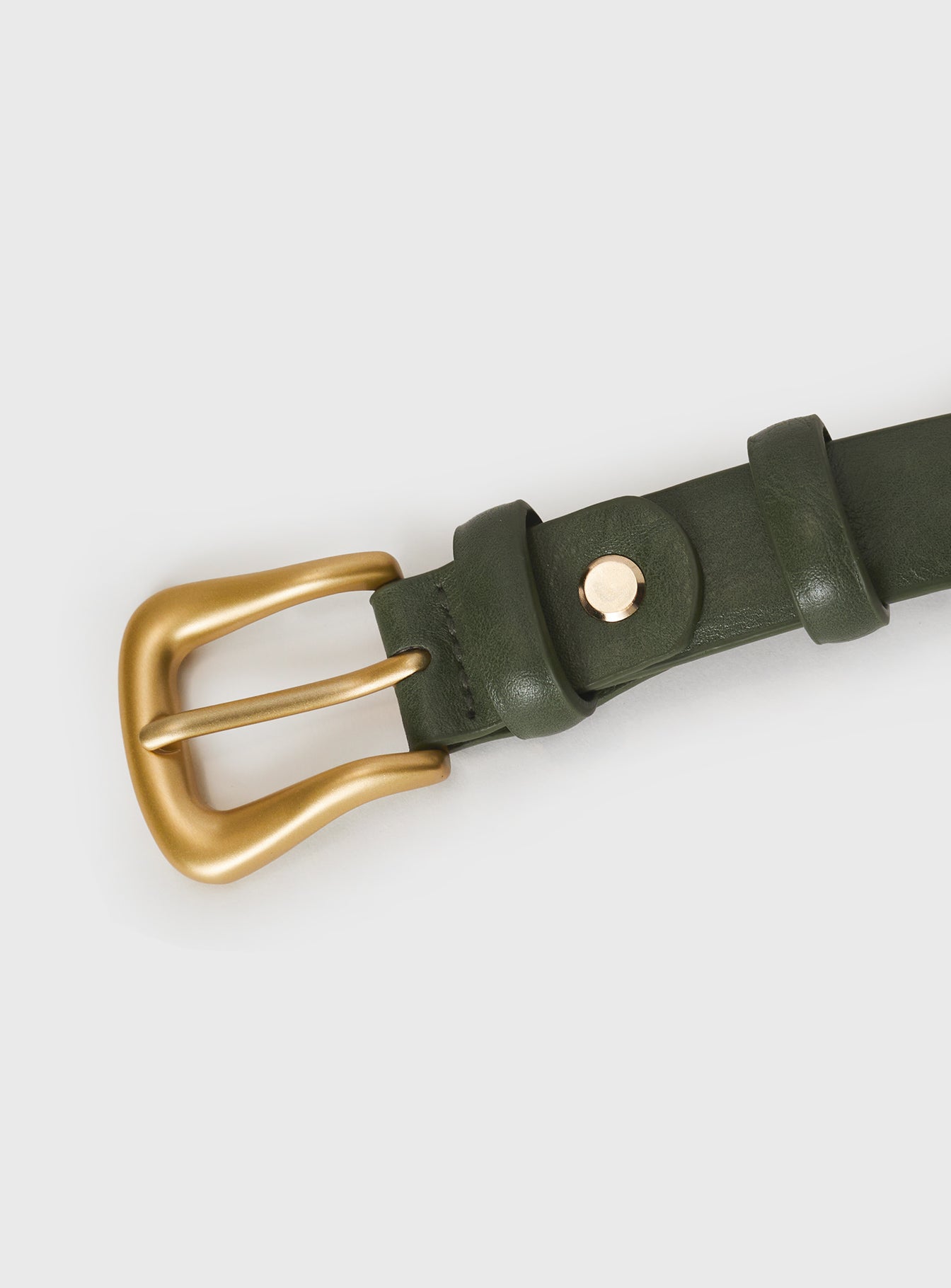 Rowland Belt Green women's belt by Ellevoria