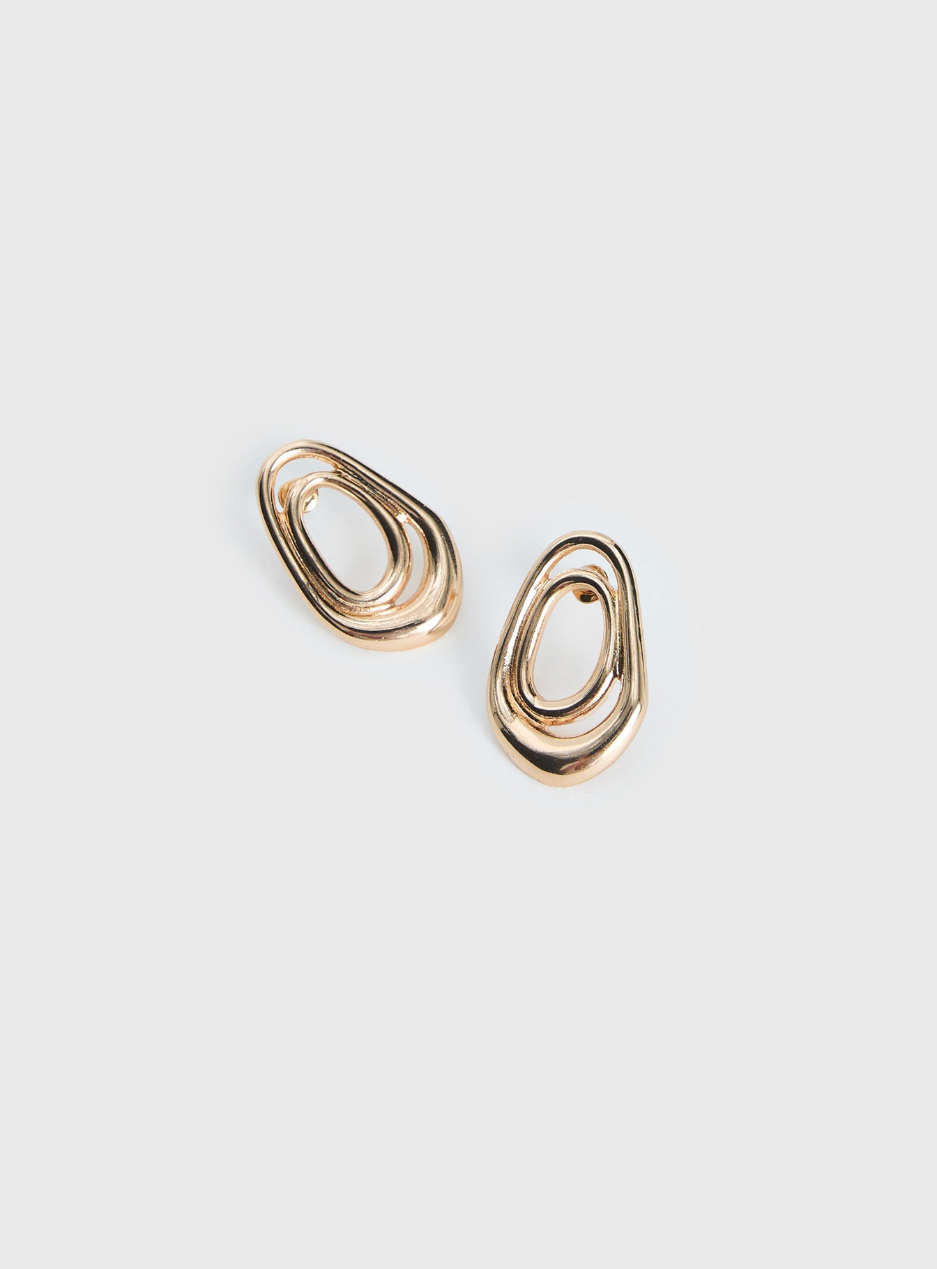 Be Alright Earrings Gold women's earrings by Ellevoria