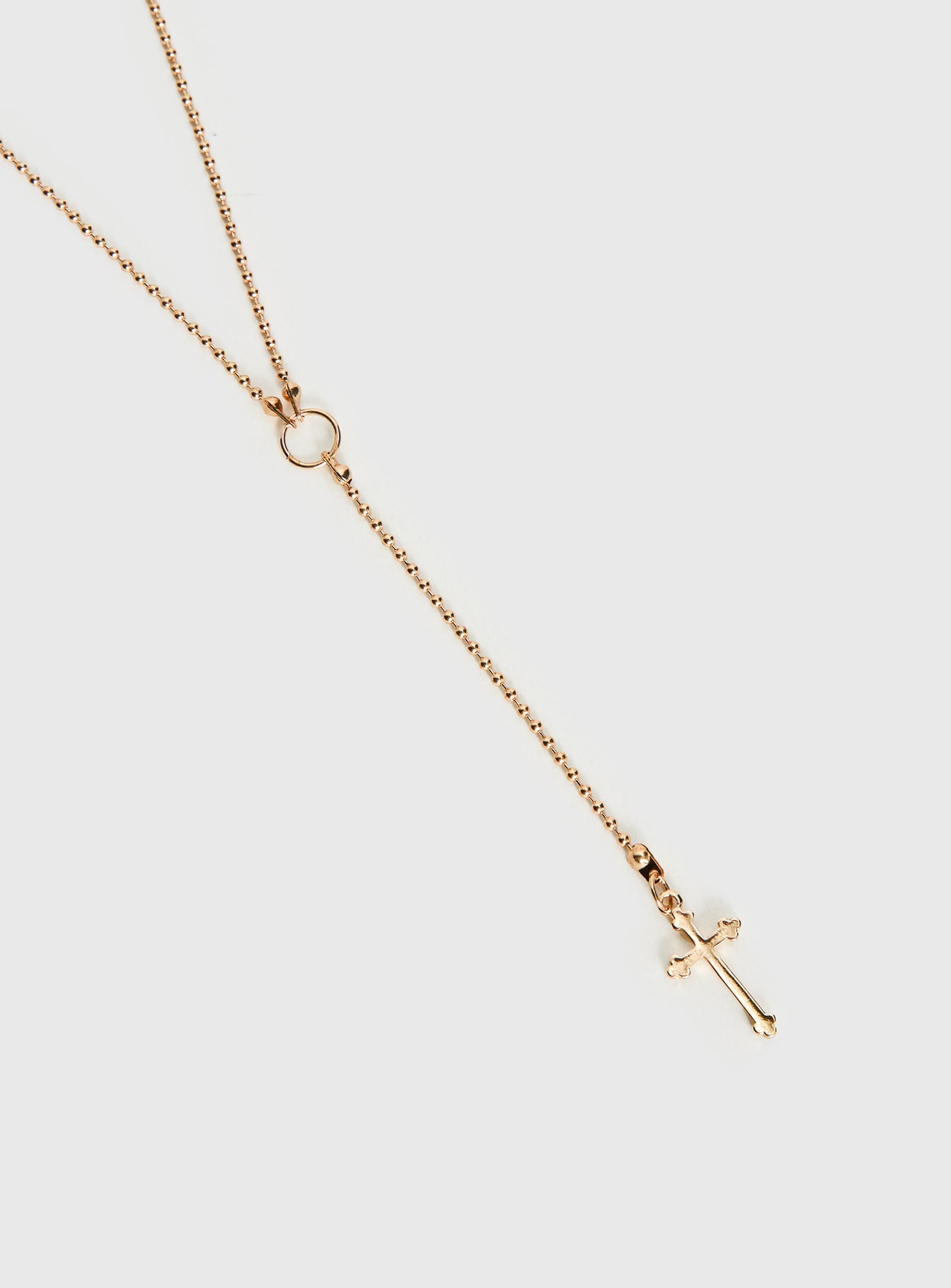 Arienne Y Necklace Gold women's necklace by Ellevoria