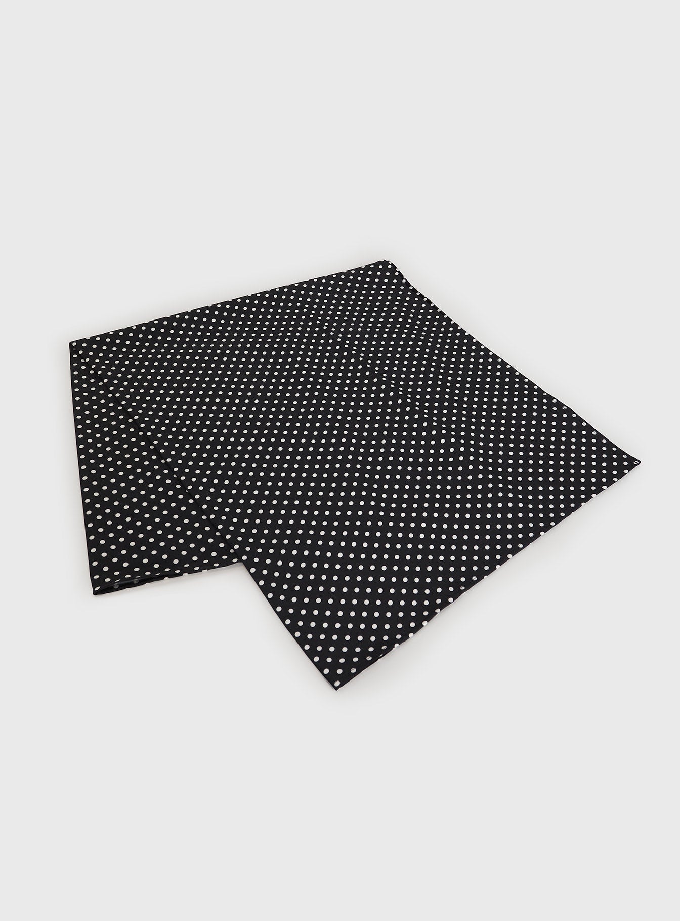 Nellie Scarf Black Polka Dot women's hair accessory by Ellevoria