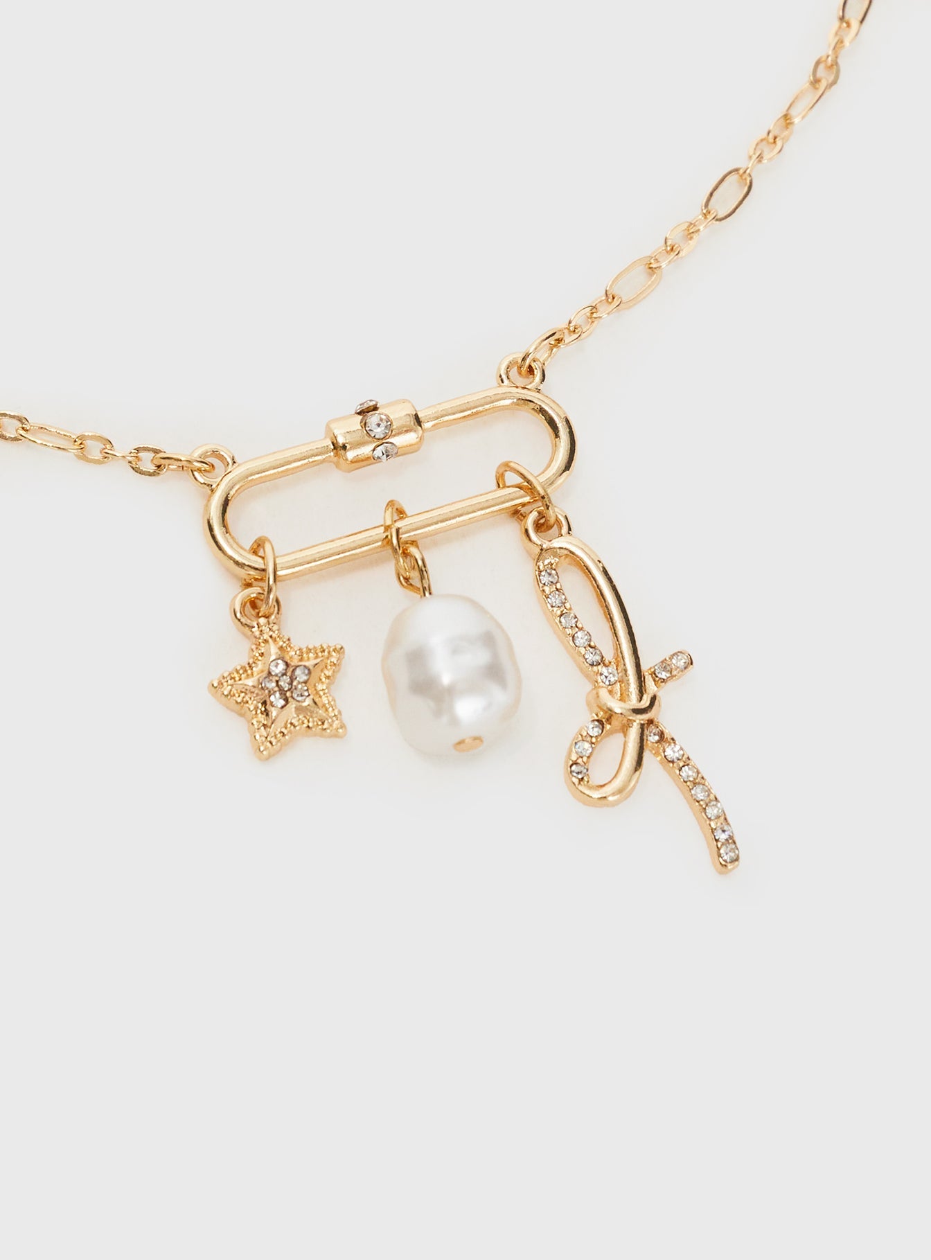 Attachment Necklace Gold women's necklace by Ellevoria