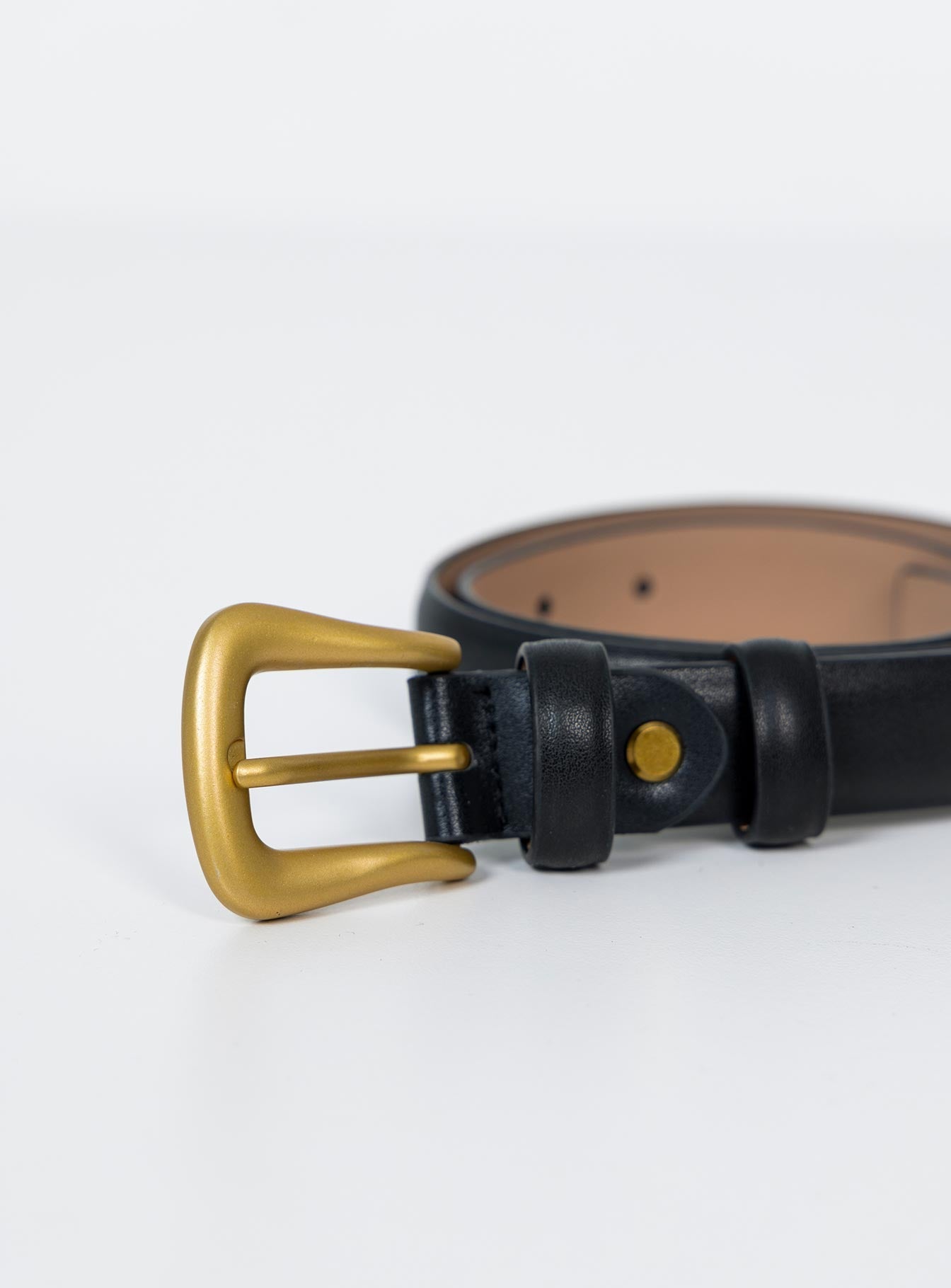 Rowland Belt Black women's belt by Ellevoria
