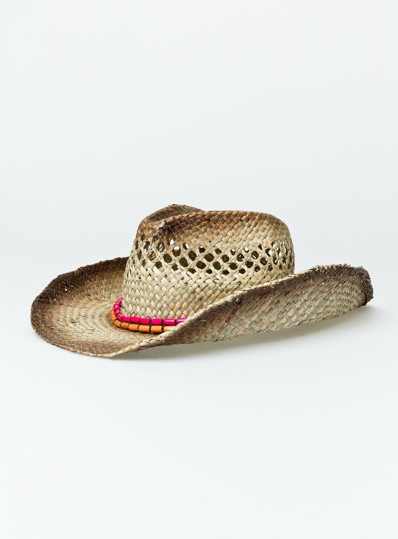 Hayward Cowboy Hat Brown / Pink women's accessory by Ellevoria