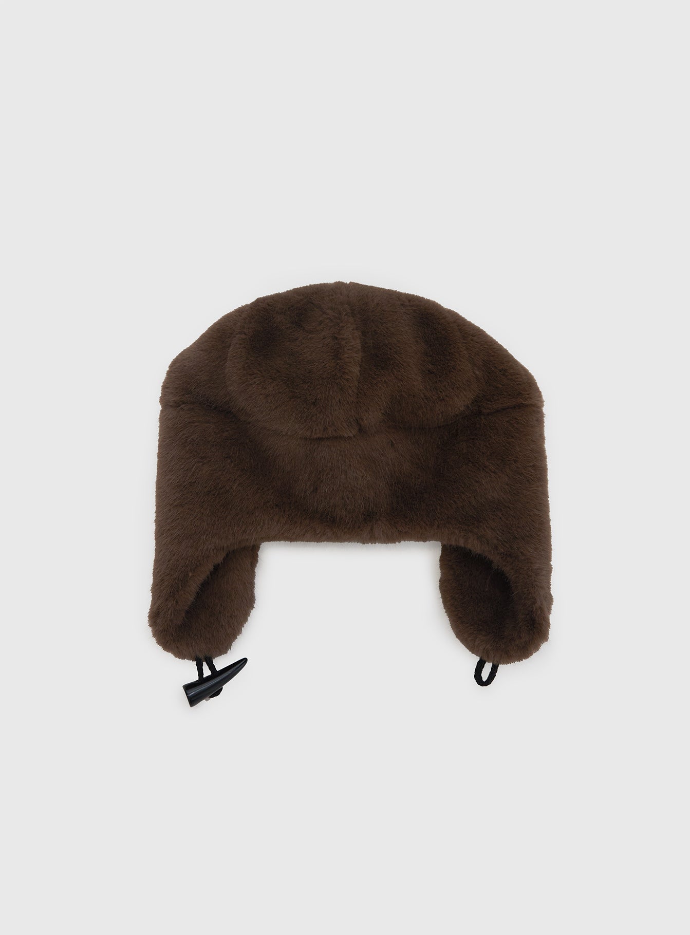 Woolfe Fluffy Hat Brown women's accessory by Ellevoria