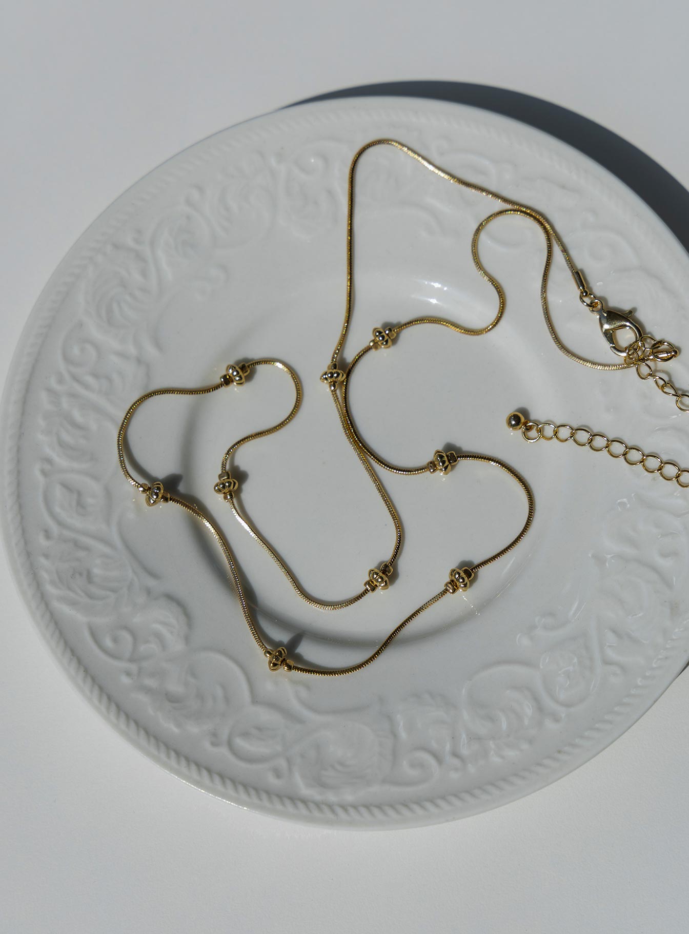 Coltrane Chain Belt Gold women's belt by Ellevoria