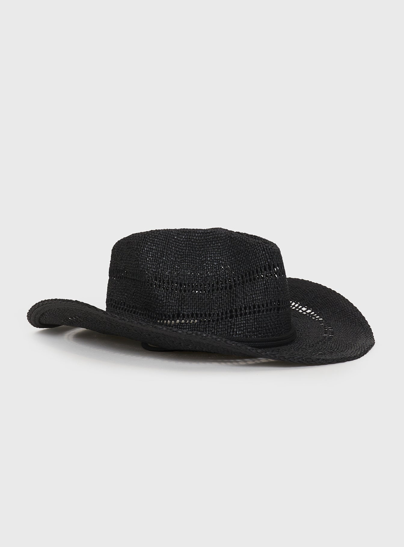 Mid Morning Cowboy Hat Black women's accessory by Ellevoria