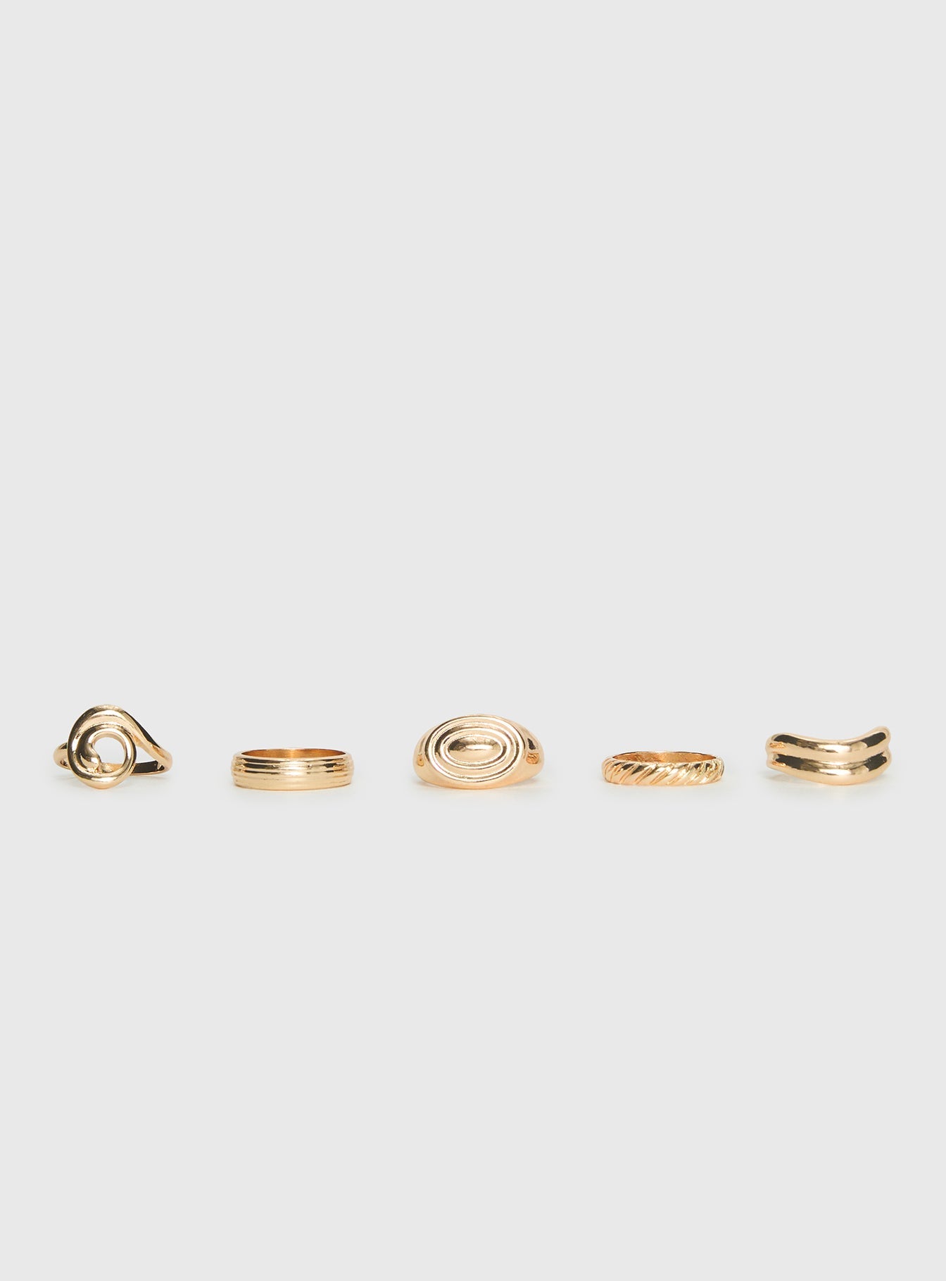 Montserrat Ring Pack Gold women's ring by Ellevoria