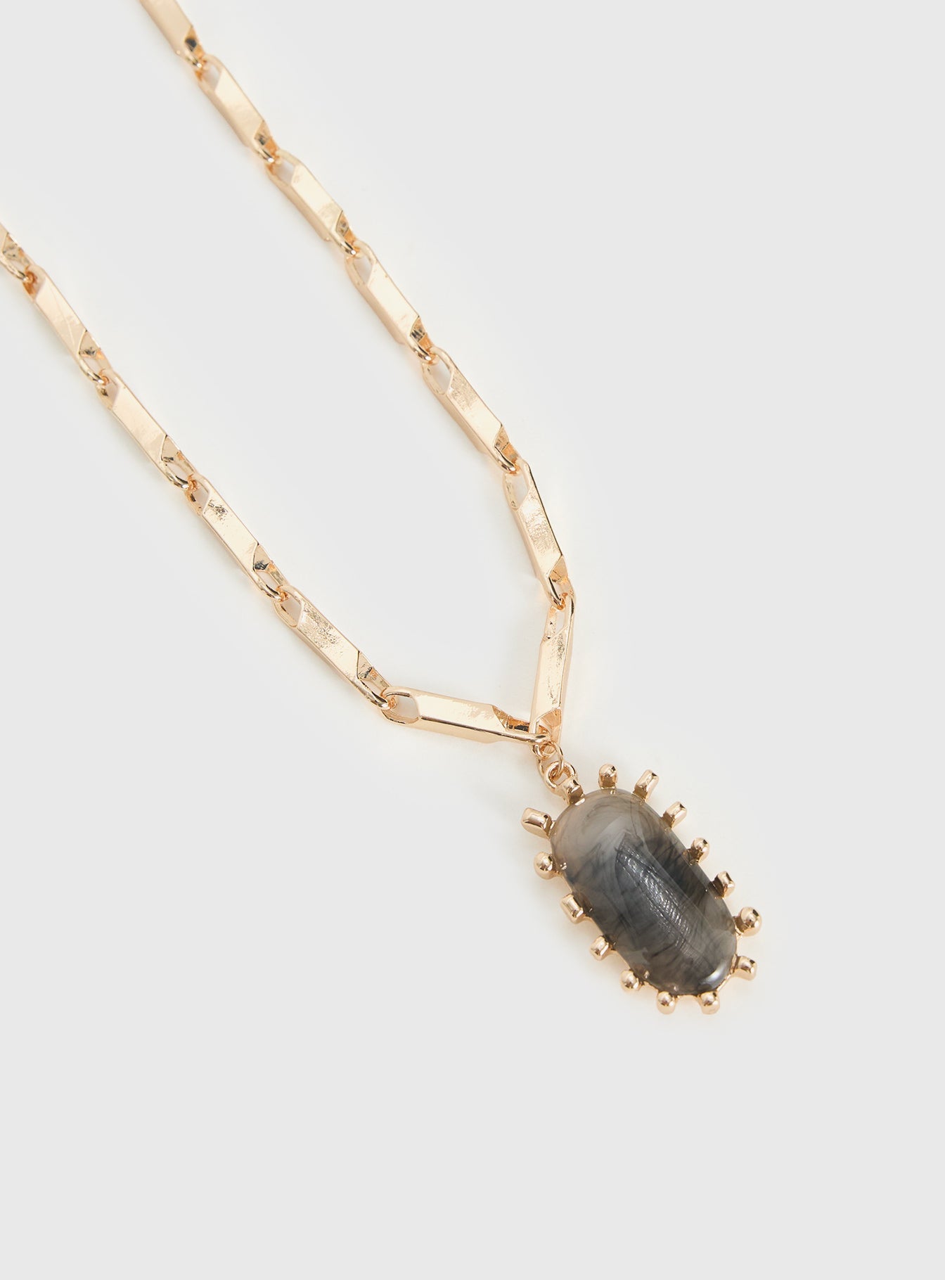 Read Your Mind Pendant Necklace Gold women's necklace by Ellevoria