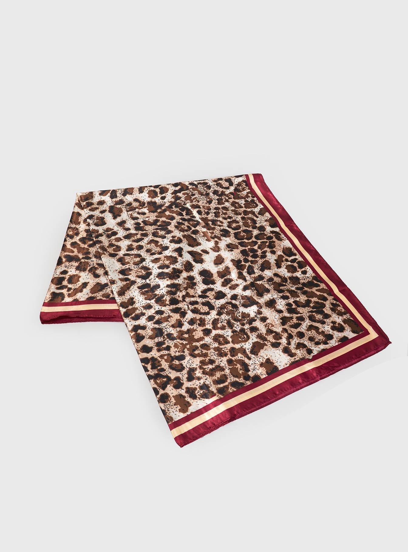 Cool Girl Scarf Leopard women's hair accessory by Ellevoria