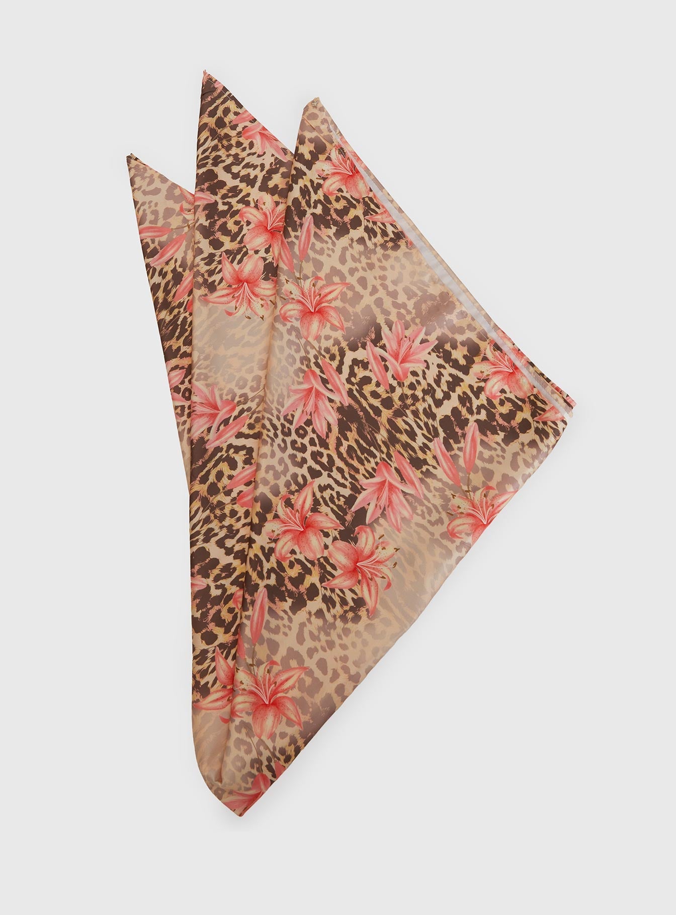 Nellie Scarf Leopard women's hair accessory by Ellevoria