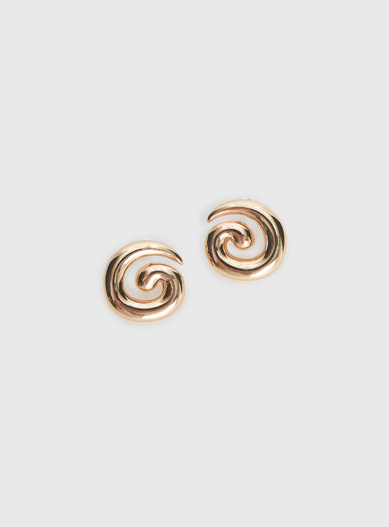 Sold On You Spiral Earrings Gold women's earrings by Ellevoria