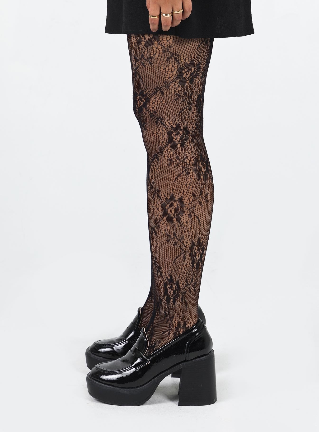 Breslin Stockings Black women's tights by Ellevoria
