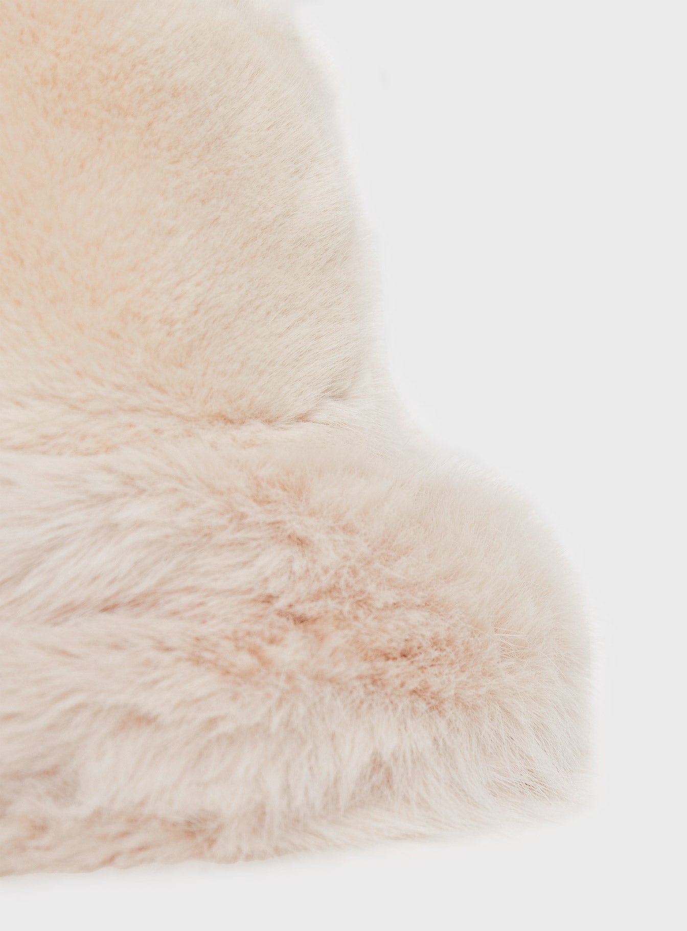 Avaah Fluffy Hat Cream women's accessory by Ellevoria