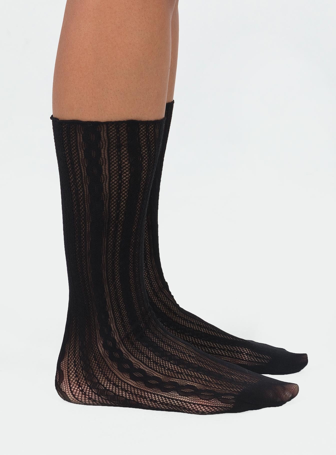 Every Woman Socks Black women's socks by Ellevoria