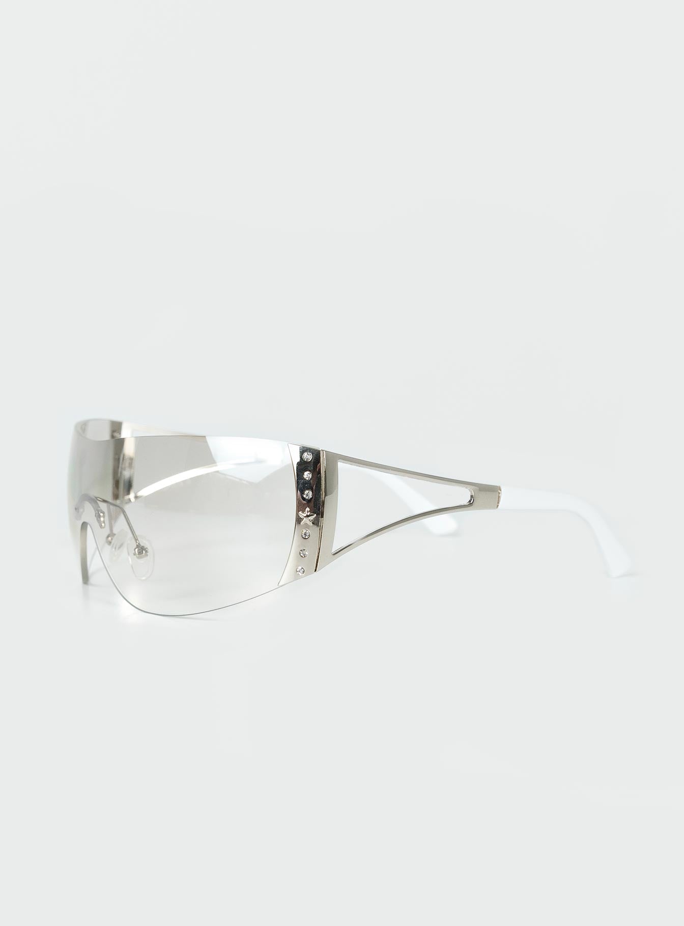 Callile Sunglasses White women's sunglasses by Ellevoria