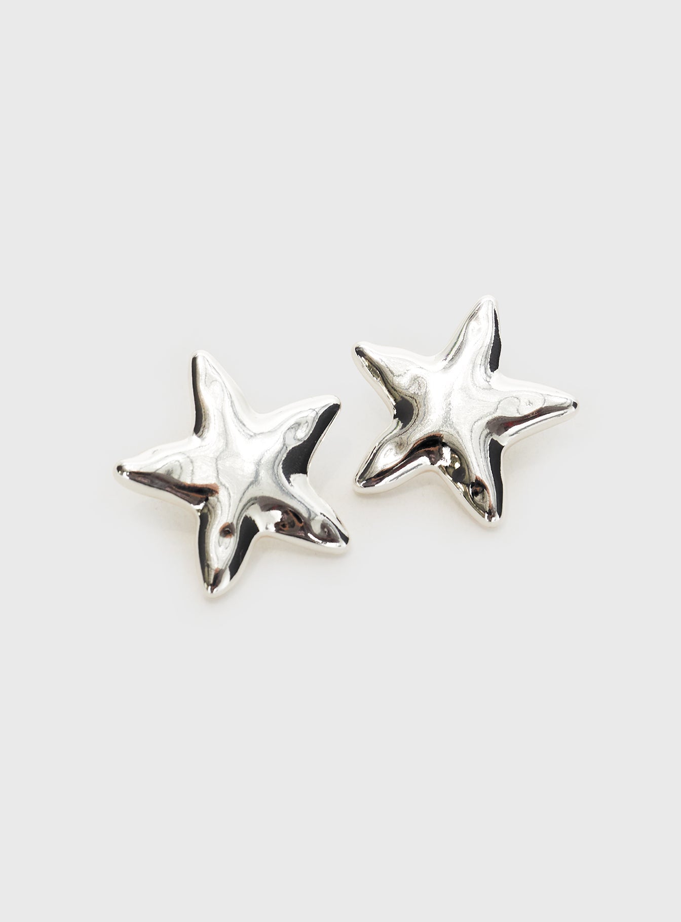 Pretty Lady Earrings Silver women's earrings by Ellevoria