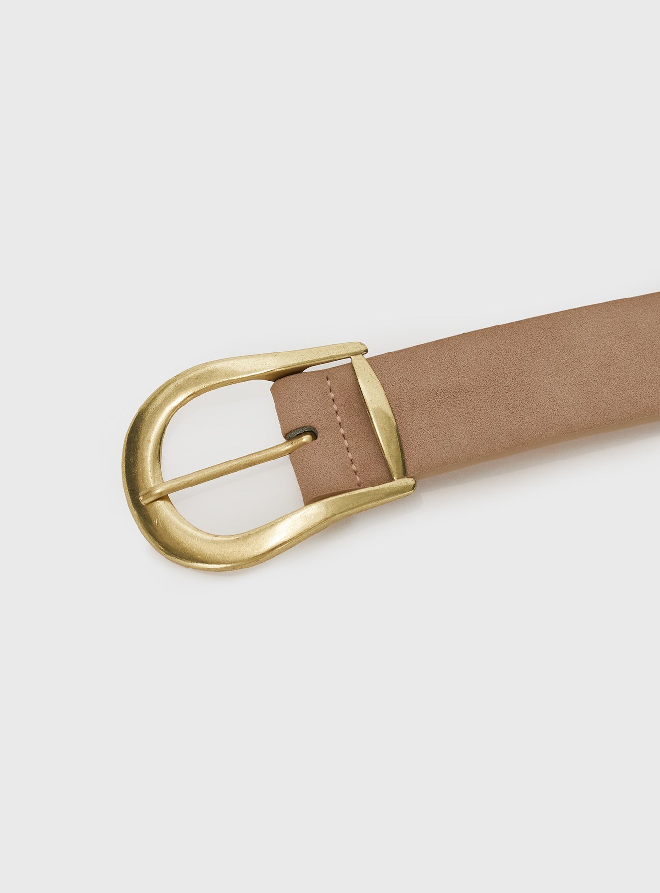 Breslin Belt Washed Brown women's belt by Ellevoria