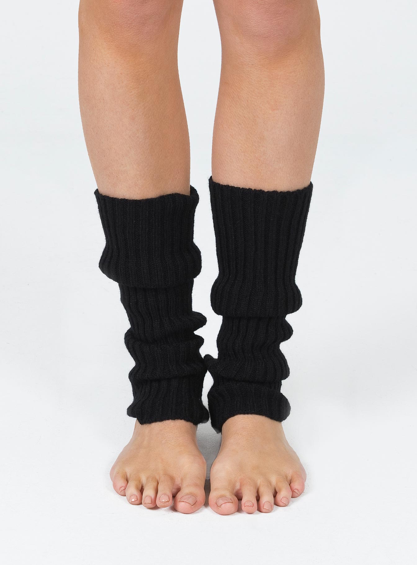Thayer Legwarmers Black women's socks by Ellevoria