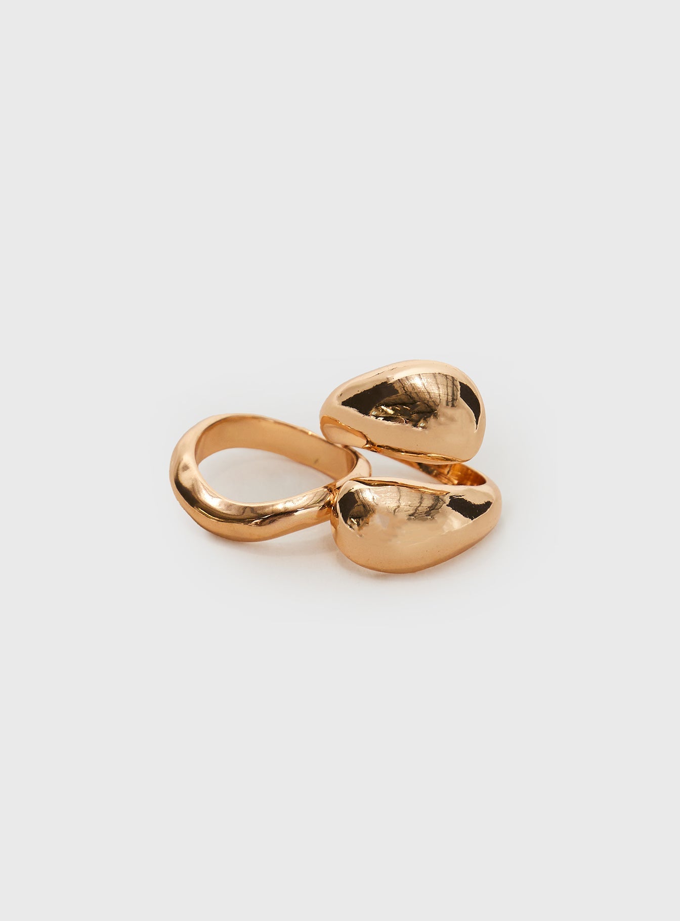 Hopes Up Ring Pack Gold women's ring by Ellevoria