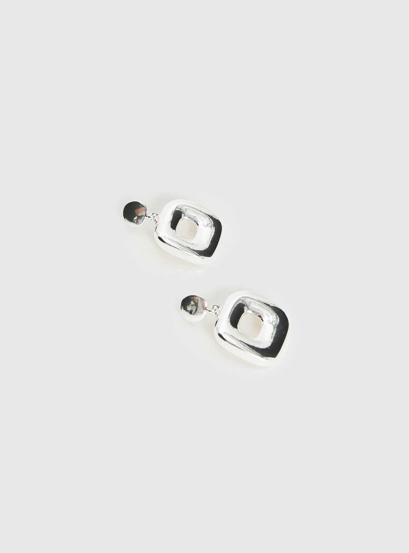 Naples Statement Earrings Silver women's earrings by Ellevoria
