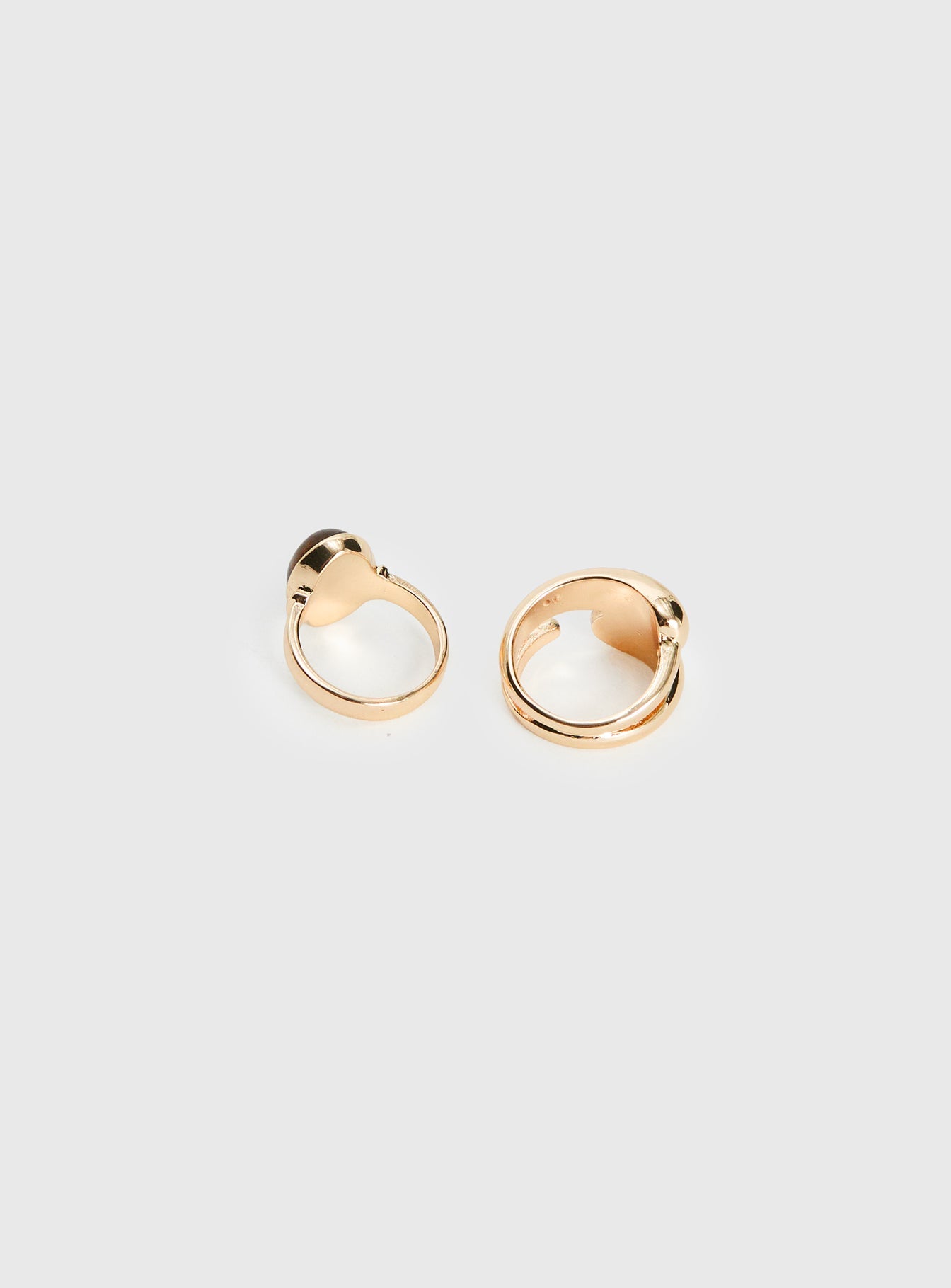 Zailah Ring Pack Gold women's ring by Ellevoria