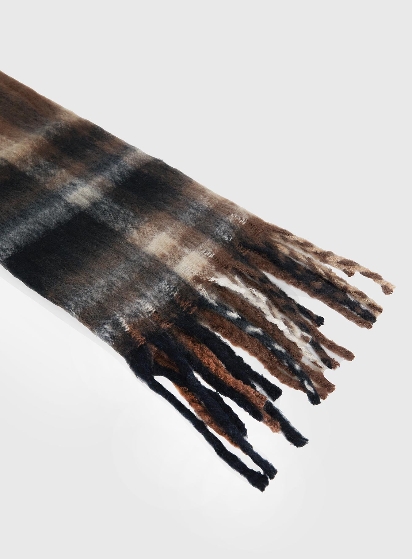 Eunoia Scarf Beige / Brown women's accessory by Ellevoria
