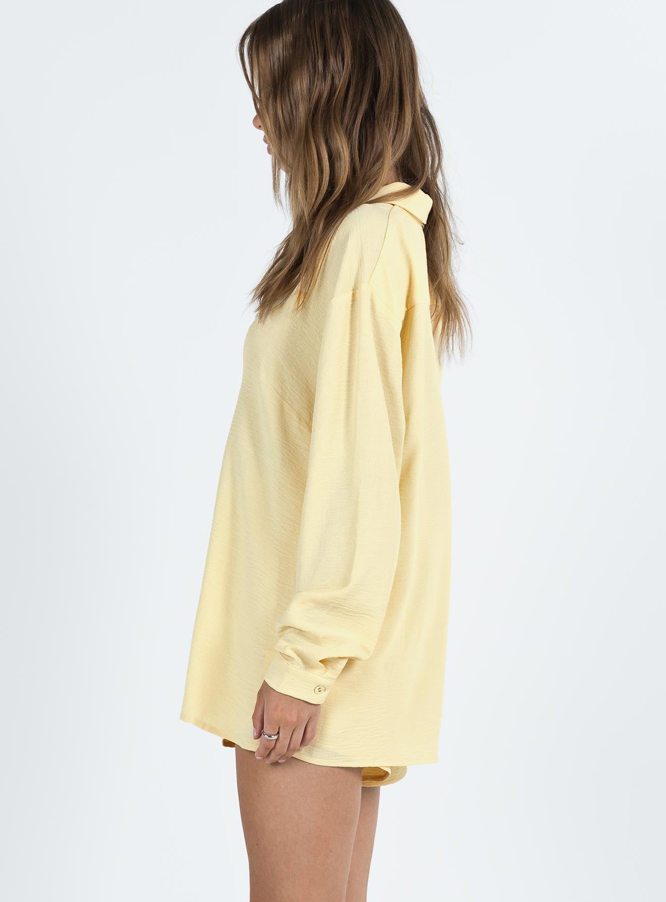 The Chloe Set Yellow - women's shirt by Ellevoria - view 4