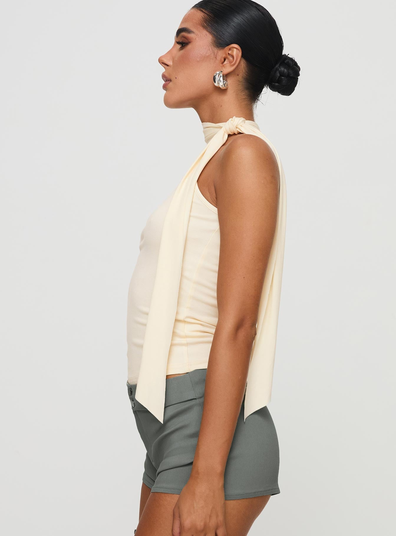 Mathias Top Cream - women's top by Ellevoria - view 4