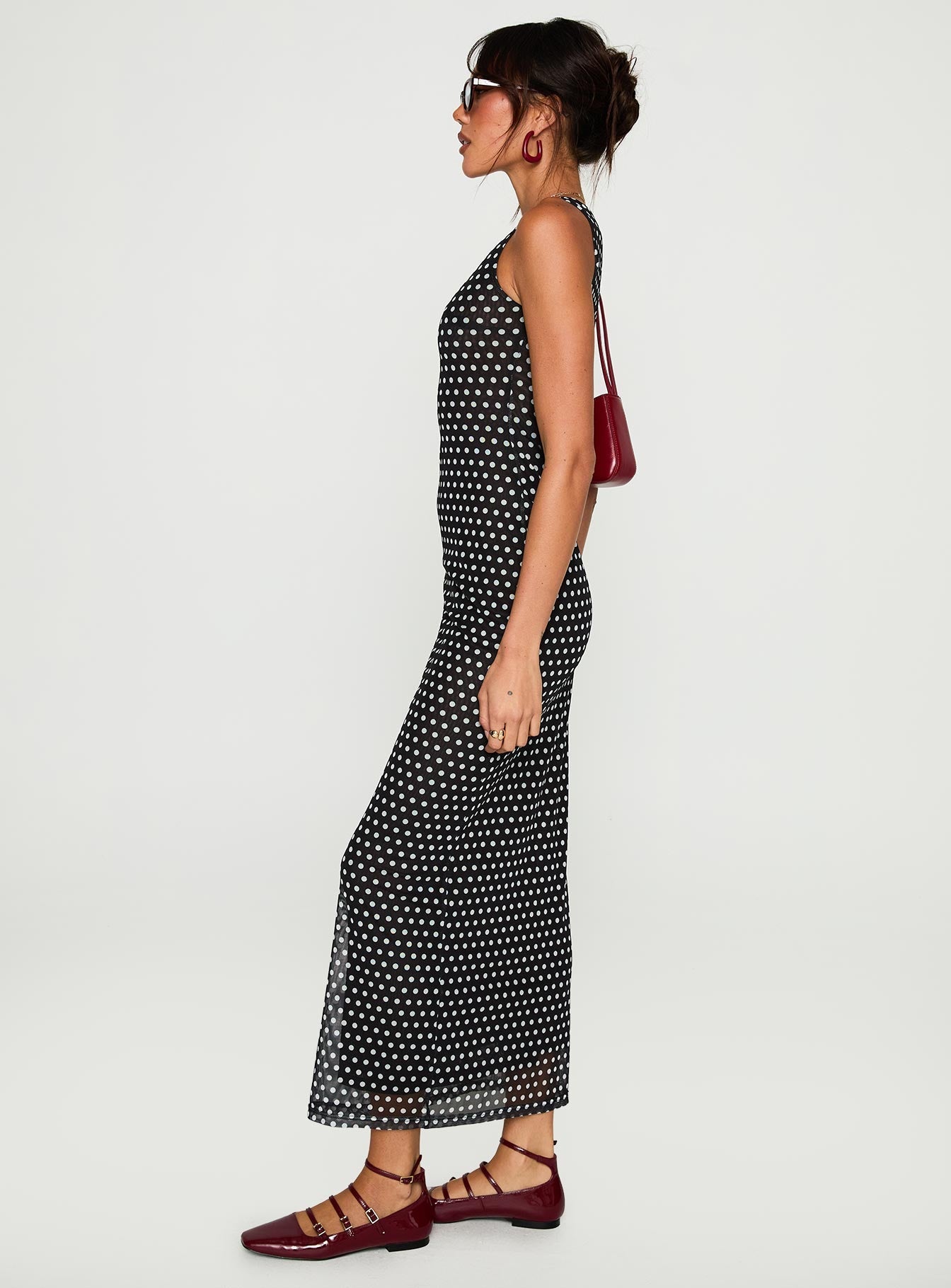 Top Of Mind Maxi Dress Black - women's maxi dress by Ellevoria - view 4