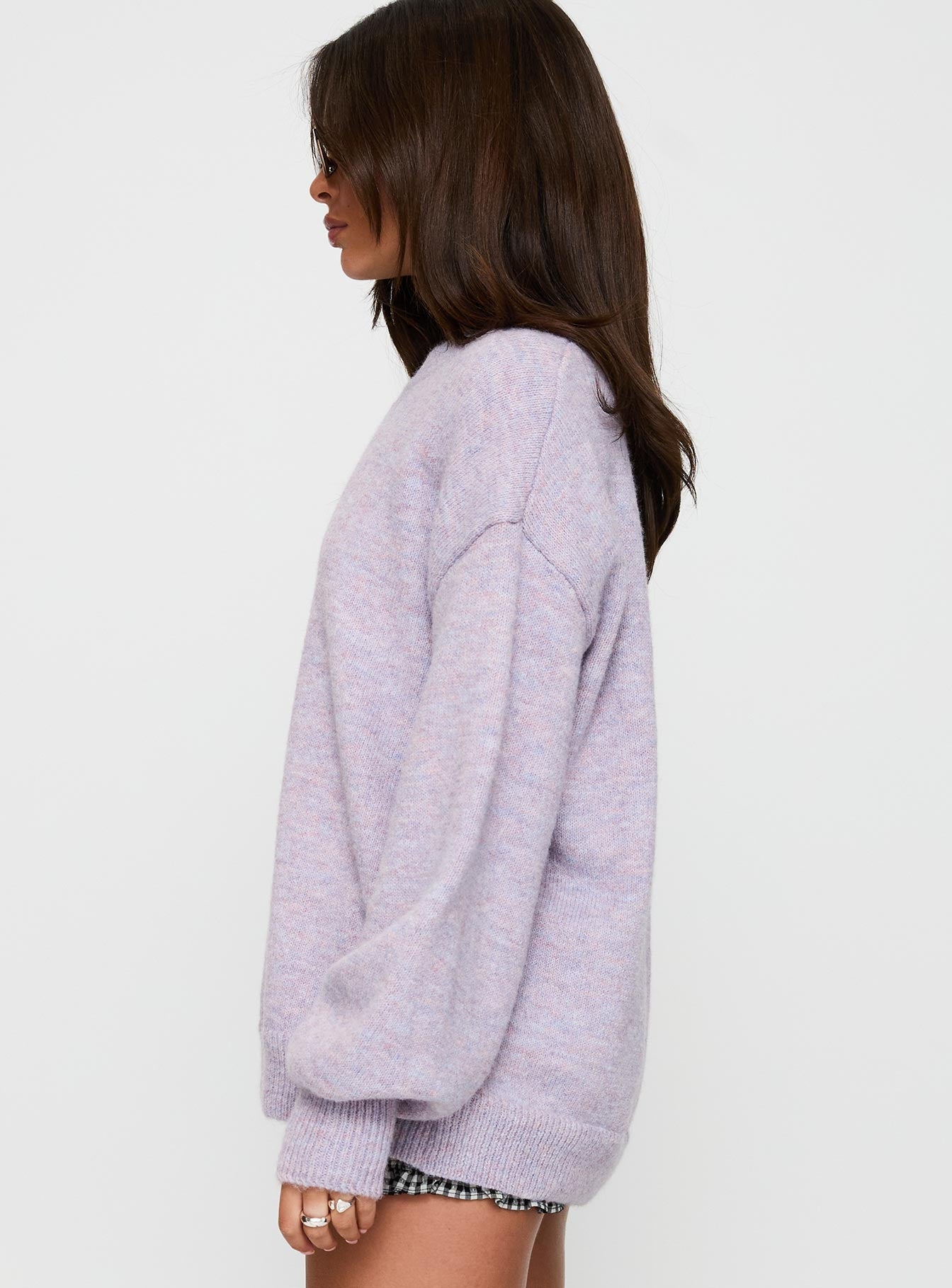 Ryanna Sweater Lilac women's sweater by Ellevoria