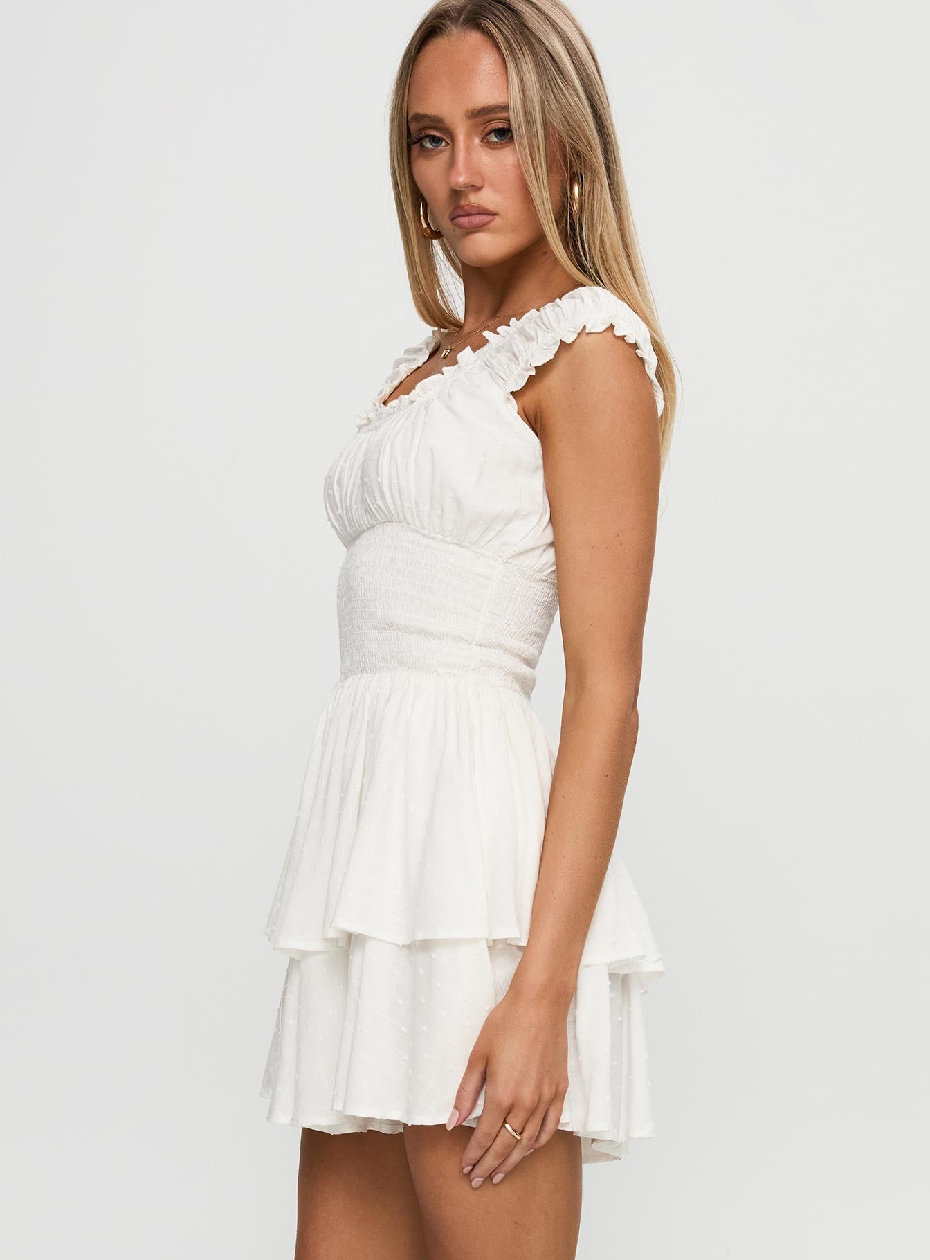 The Love Galore Romper White - women's fashion by Ellevoria - view 4