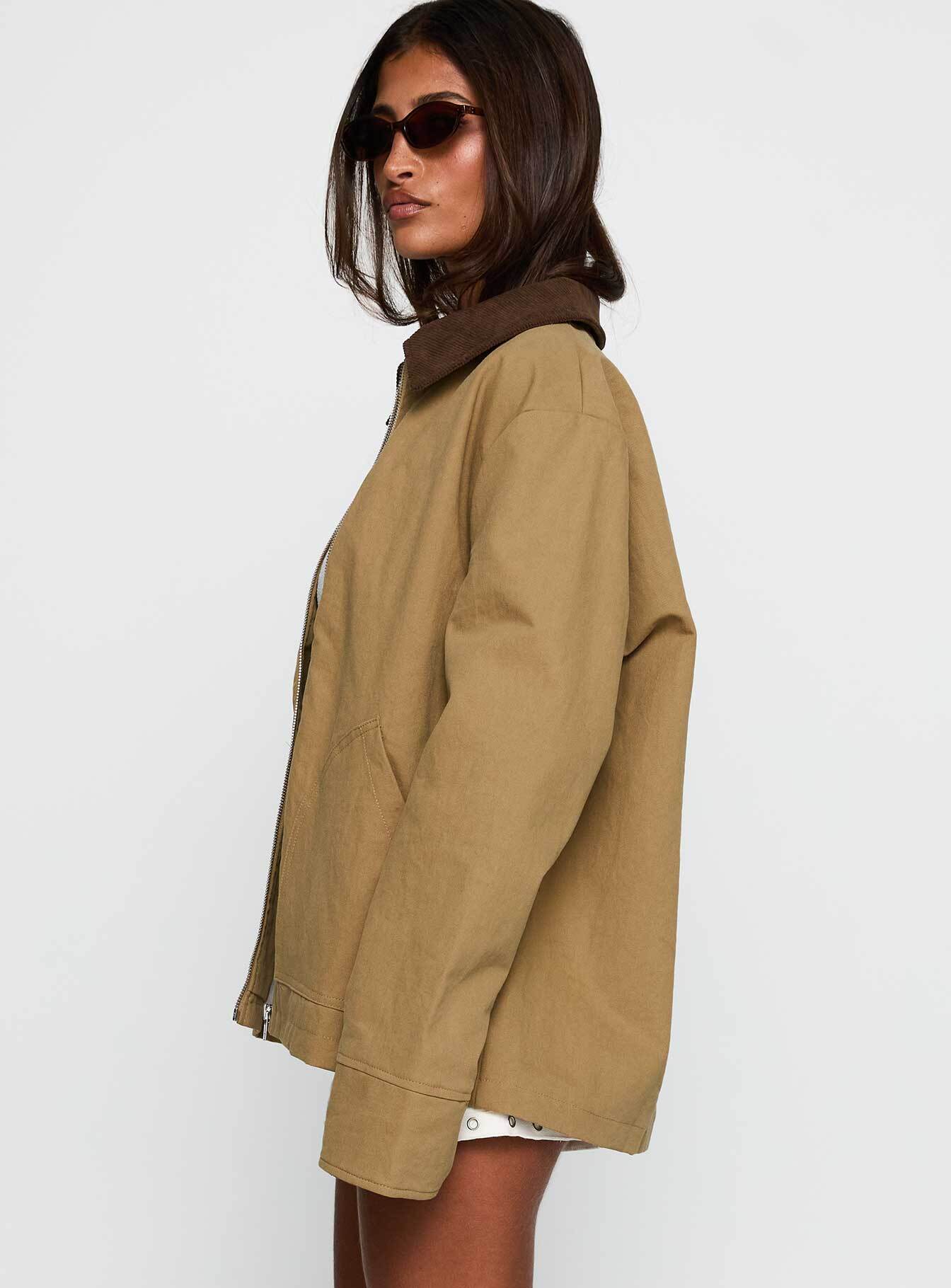 Chesterbrook Jacket Brown women's jacket by Ellevoria