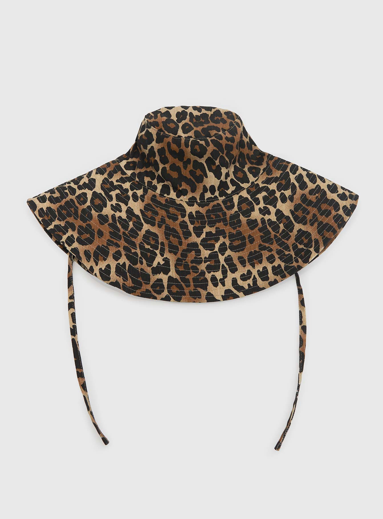 Samual Oversized Bucket Hat Leopard women's accessory by Ellevoria