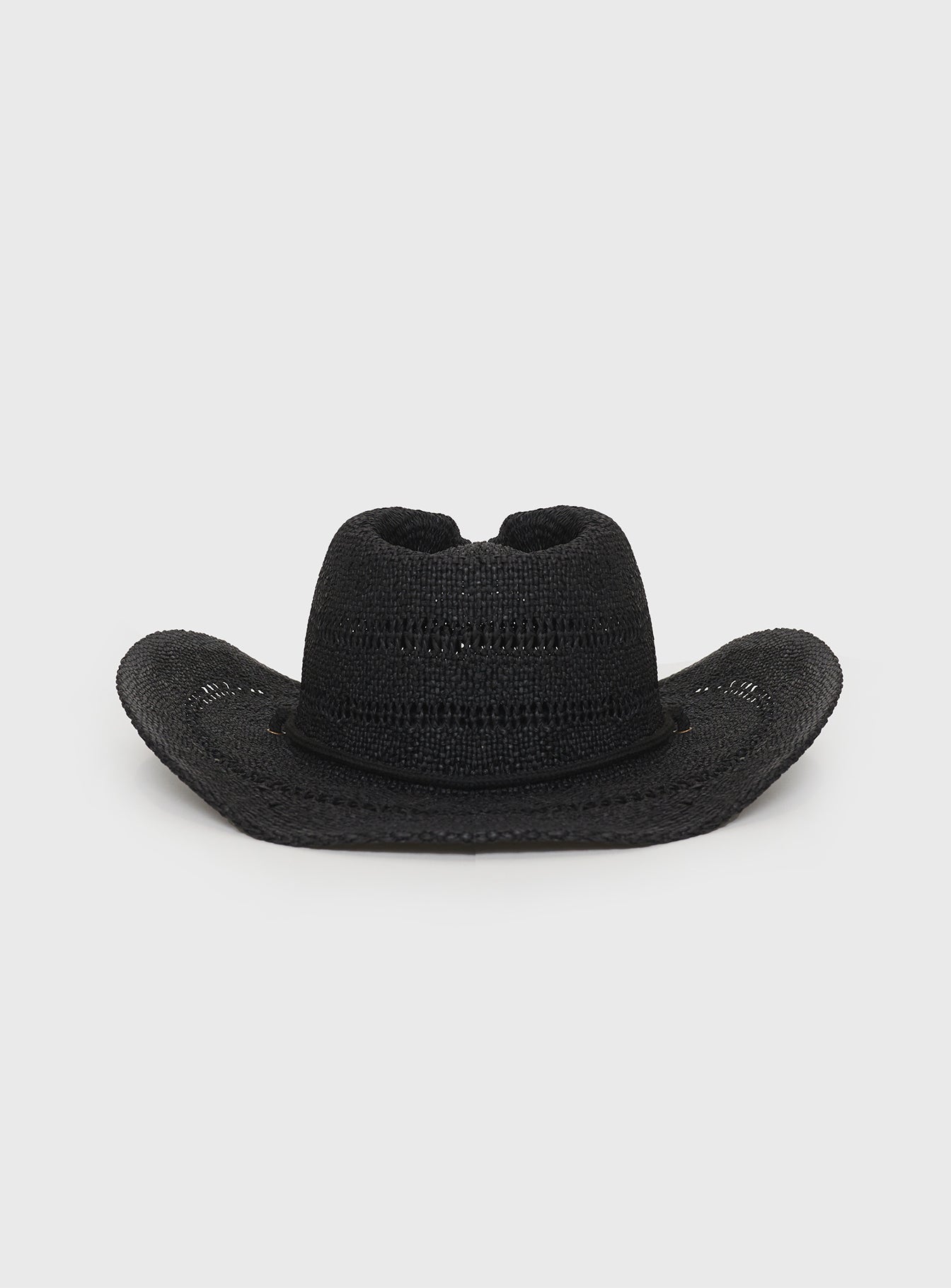 Mid Morning Cowboy Hat Black women's accessory by Ellevoria