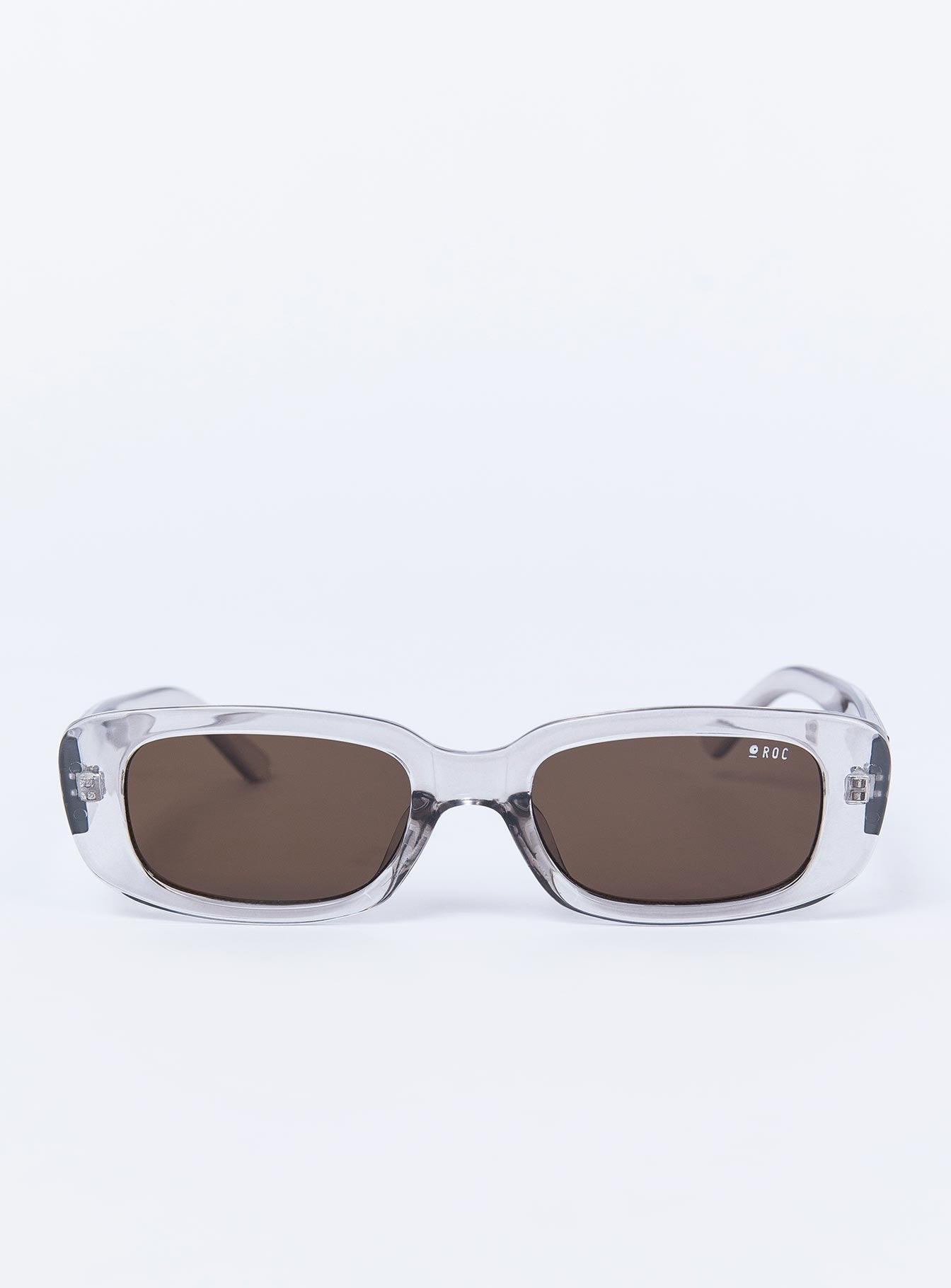 Creeper Sunglasses Crystal Grey women's sunglasses by Ellevoria