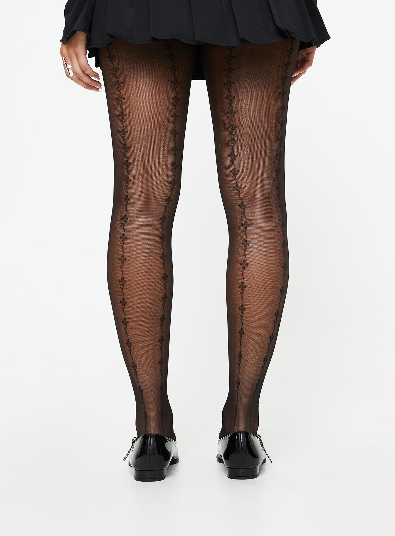 Ellanor Stockings Black women's tights by Ellevoria