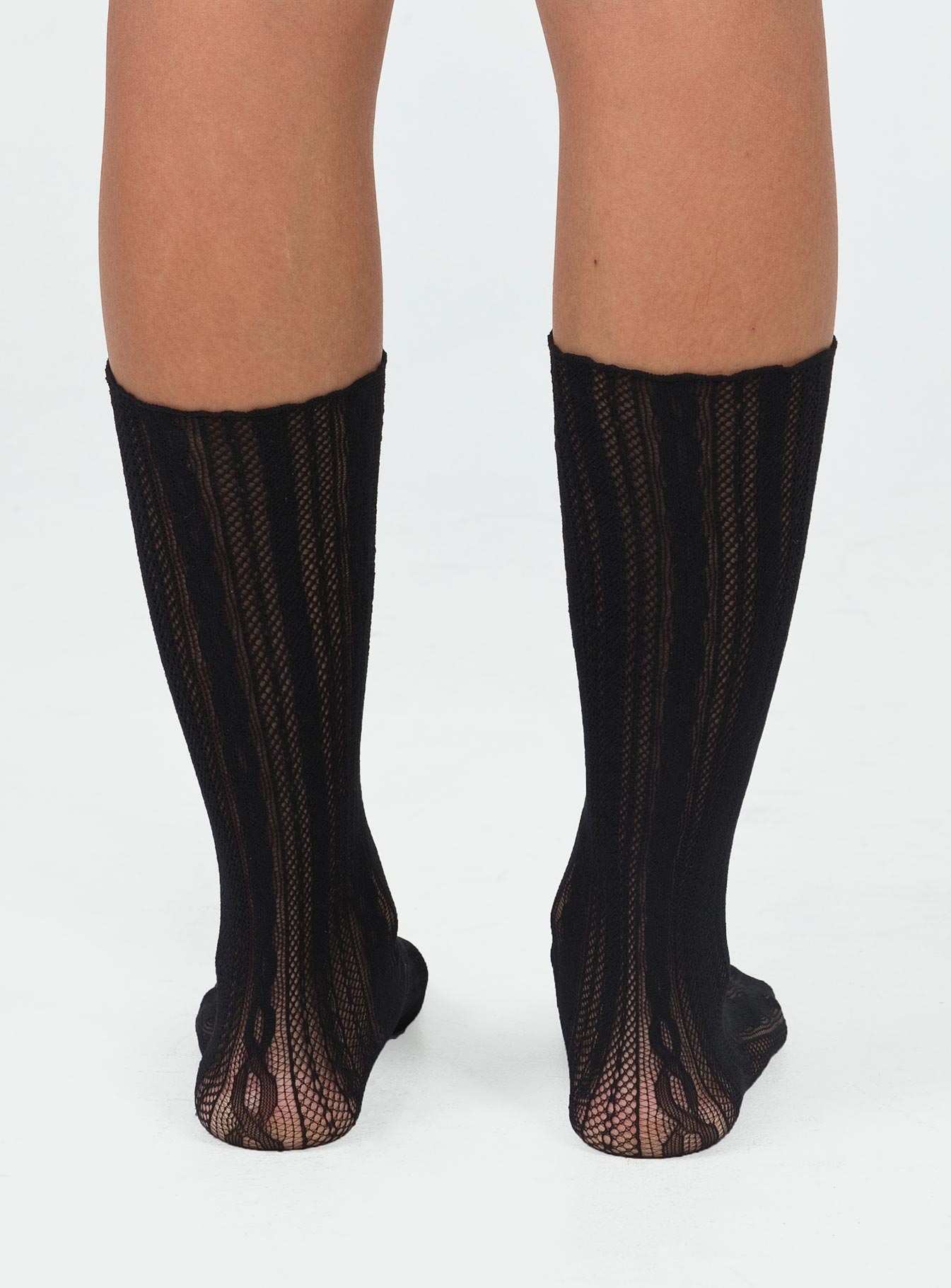 Every Woman Socks Black women's socks by Ellevoria