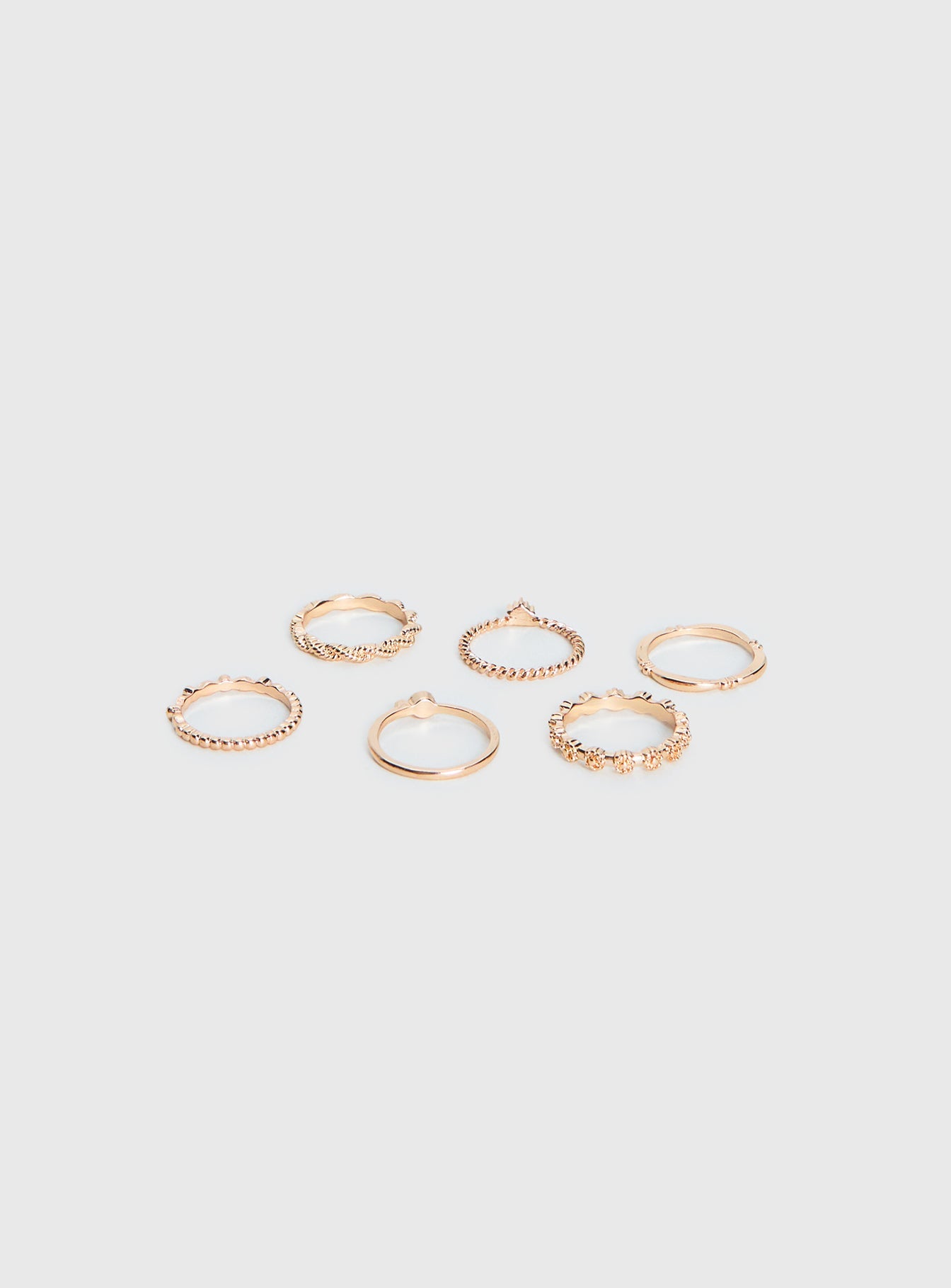 Never Alone Ring Pack Gold women's ring by Ellevoria