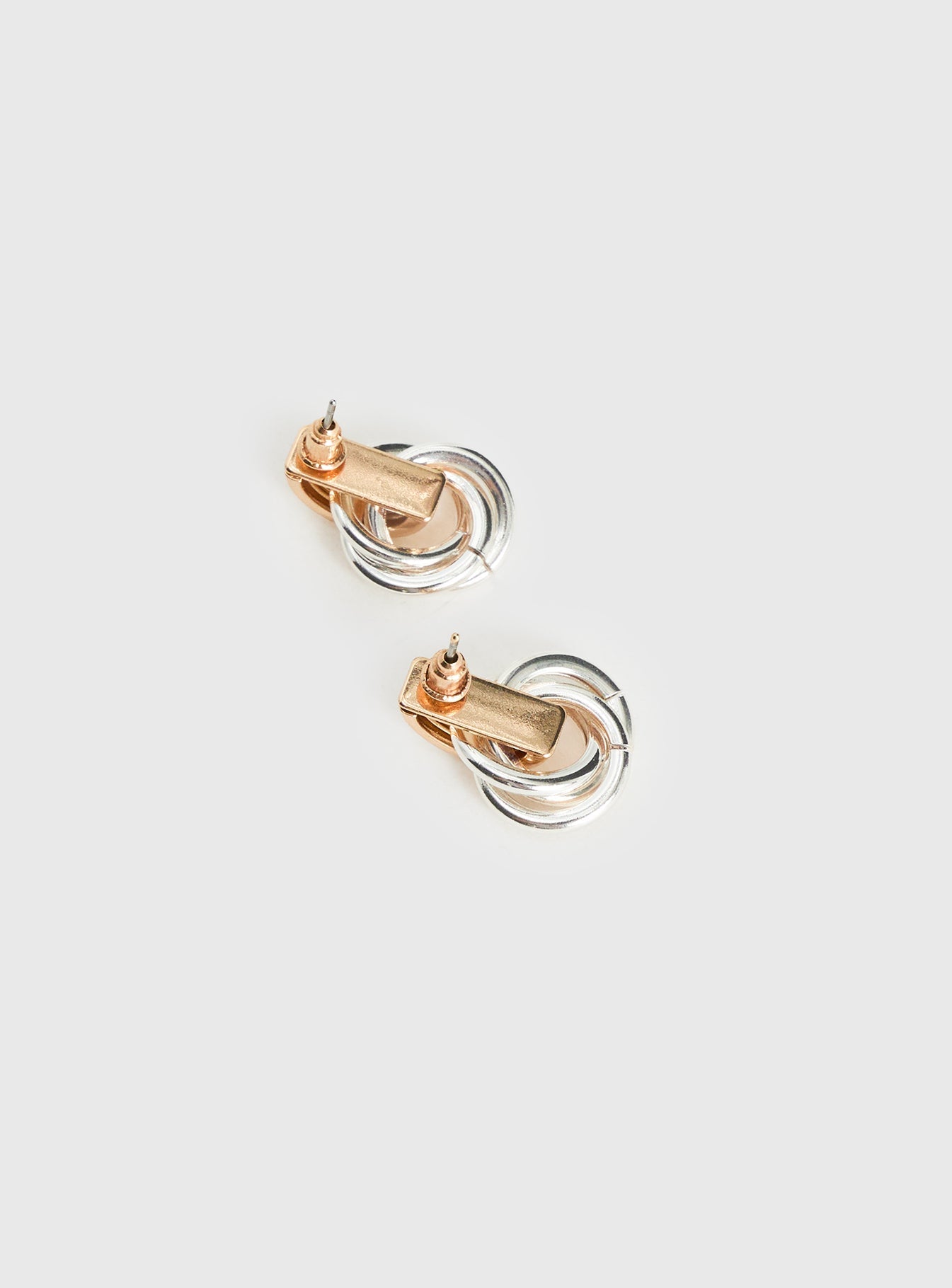 Trishy Linked Earrings Gold / Silver women's earrings by Ellevoria