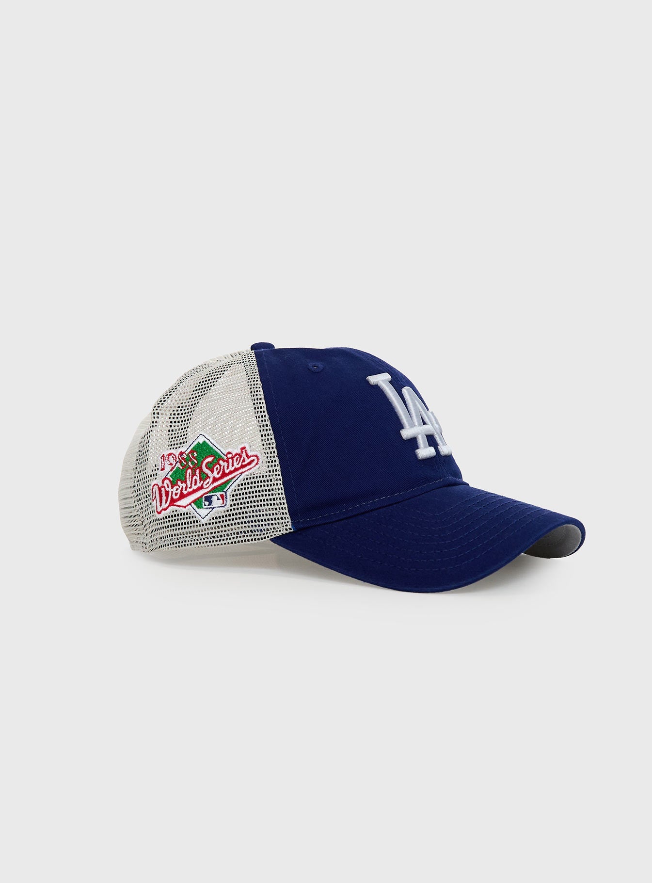 La Dodgers Game Day Trucker 9Twenty Hat Navy women's accessory by Ellevoria