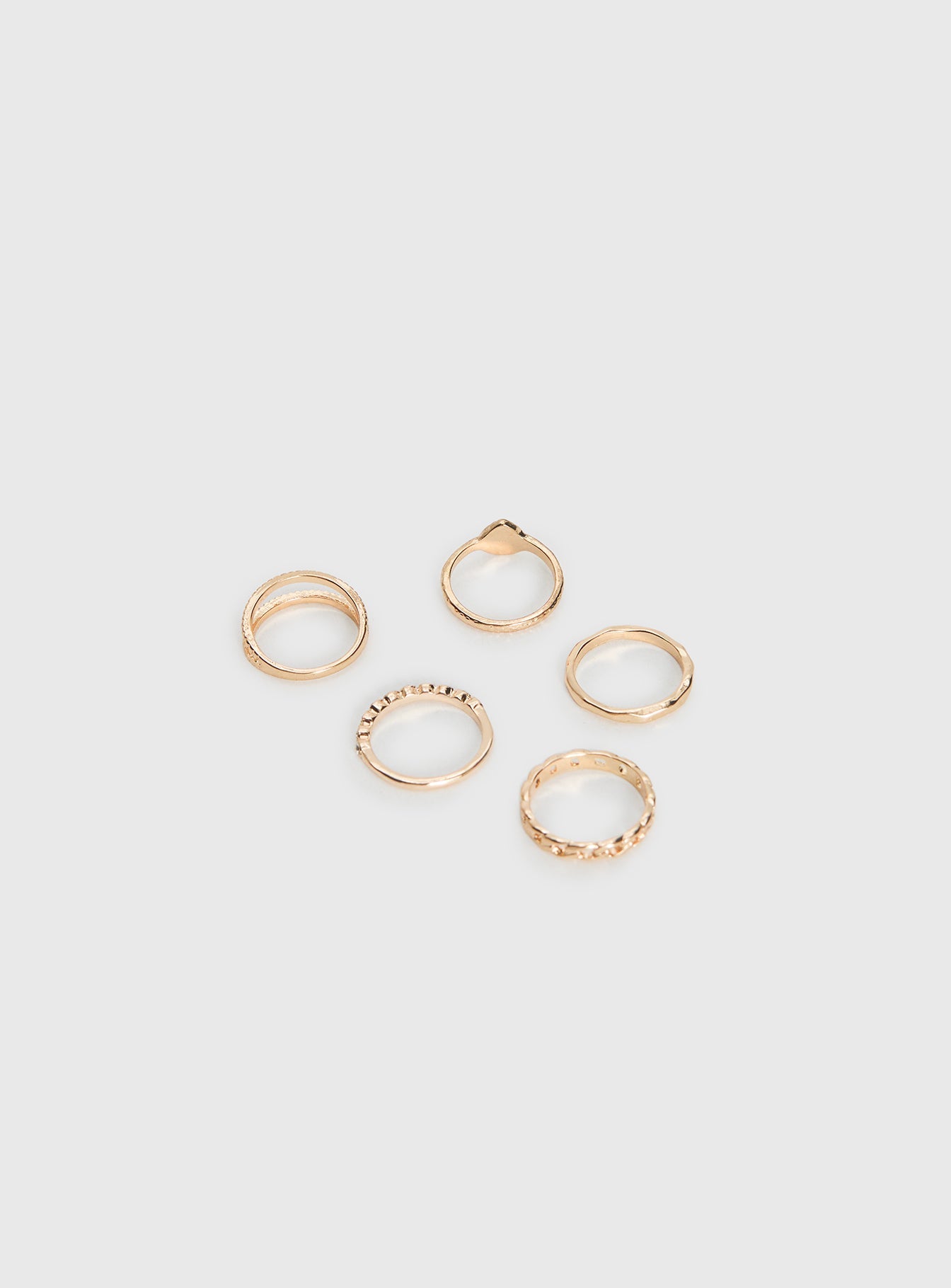 All For Love Ring Pack Gold women's ring by Ellevoria