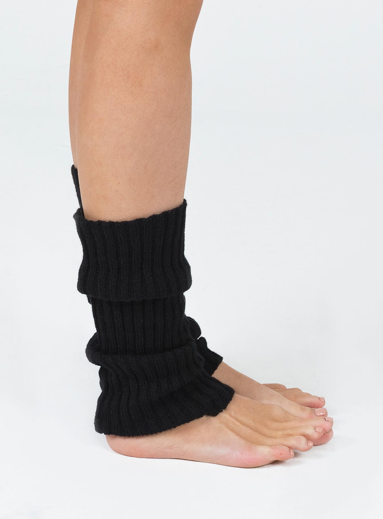 Thayer Legwarmers Black women's socks by Ellevoria