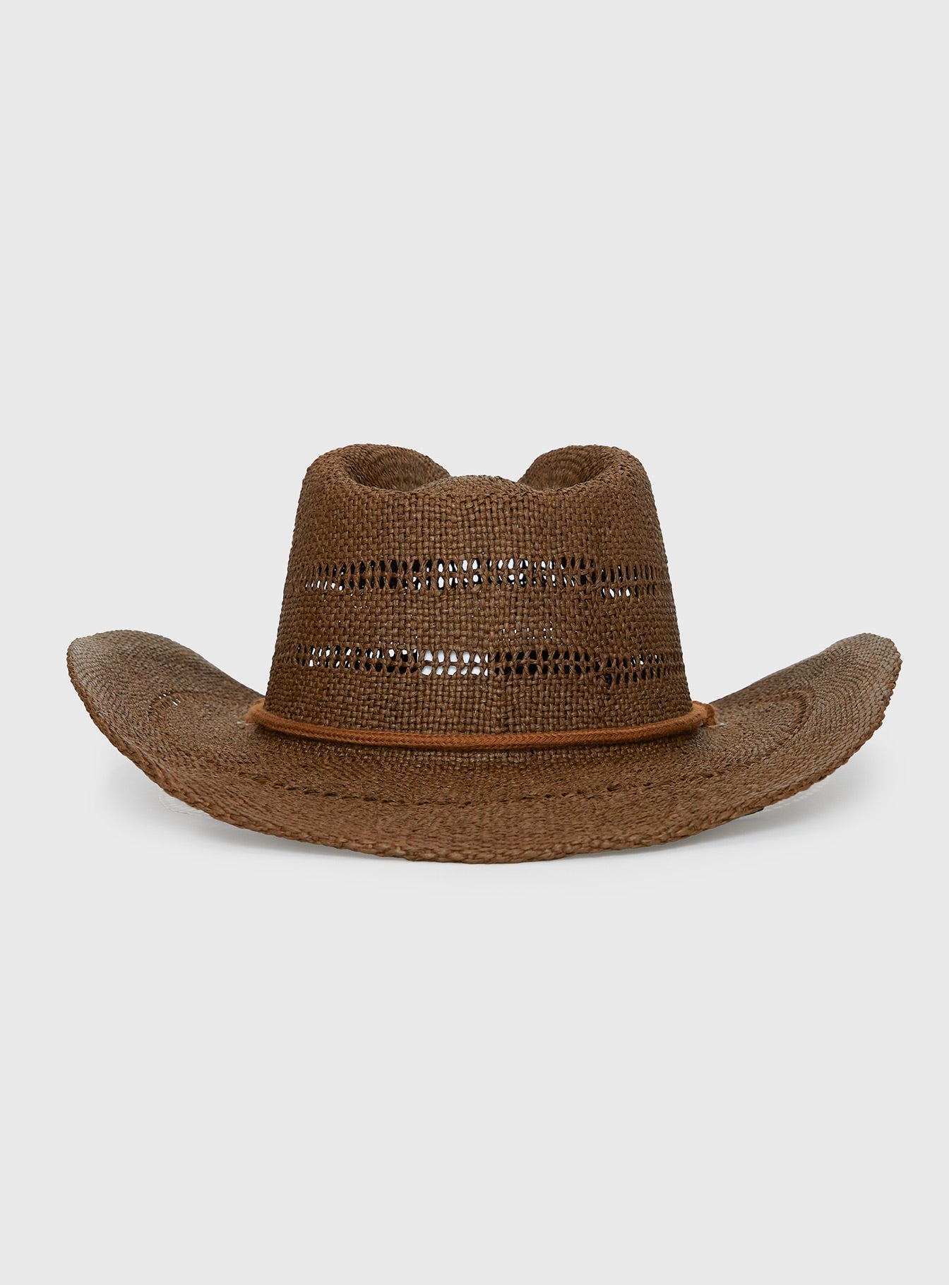 Mid Morning Cowboy Hat Chocolate women's accessory by Ellevoria
