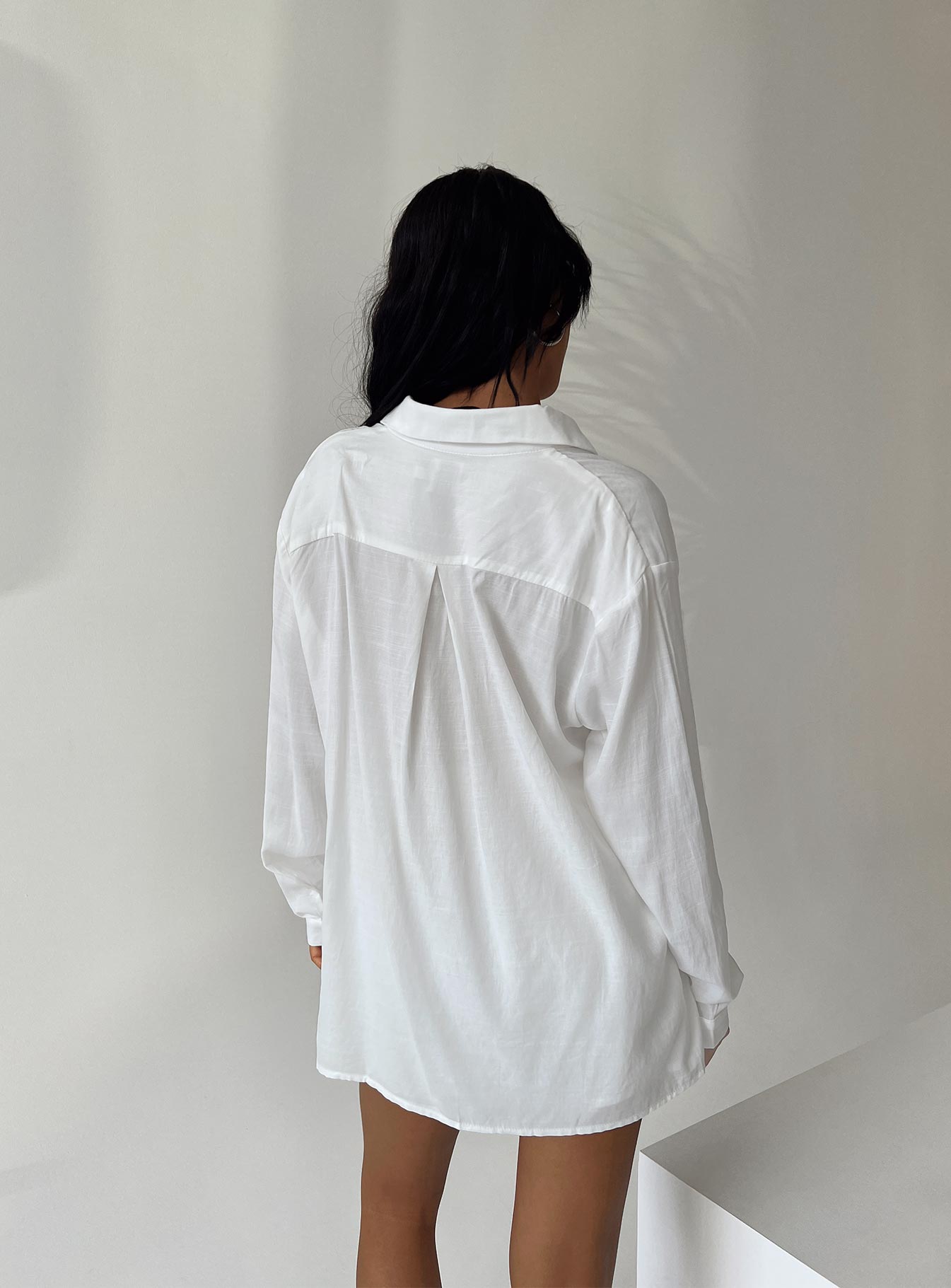 The Chloe Set White - women's shirt by Ellevoria - view 4
