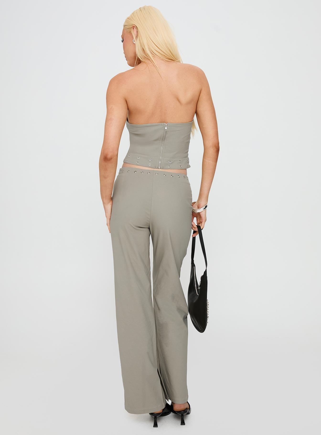 Passionette Pants Olive women's pant set by Ellevoria