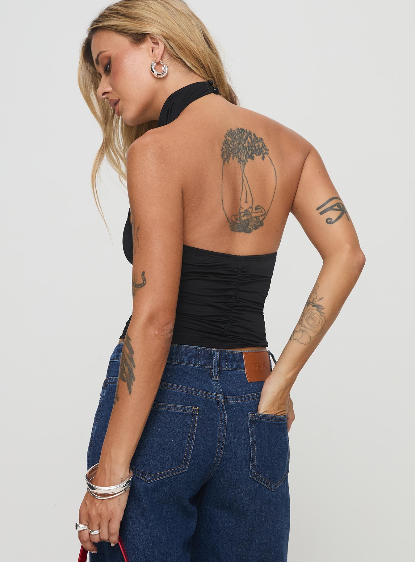 Giggle Top Black - women's top by Ellevoria - view 5