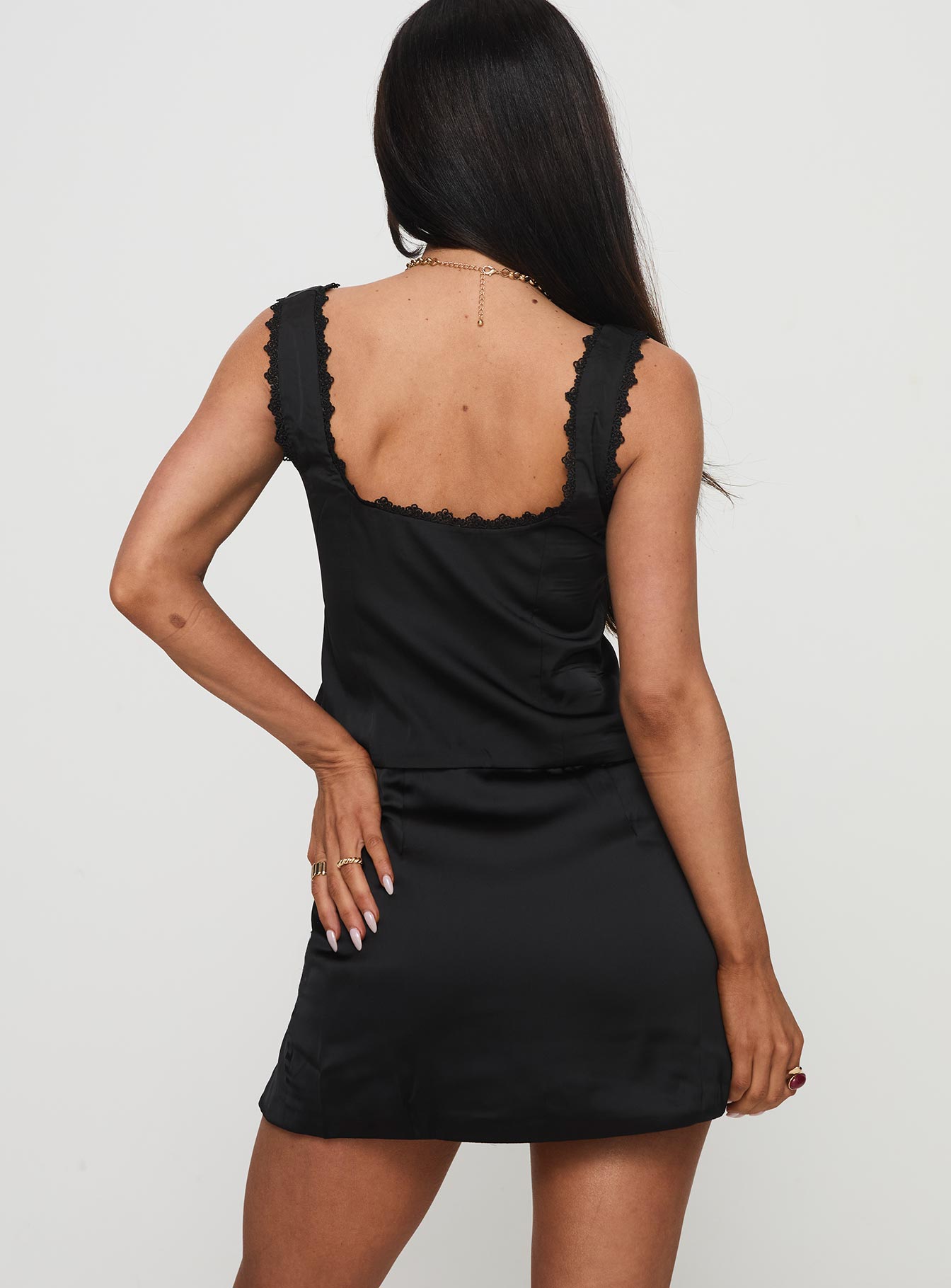 Chakira Set Black women's skirt set by Ellevoria